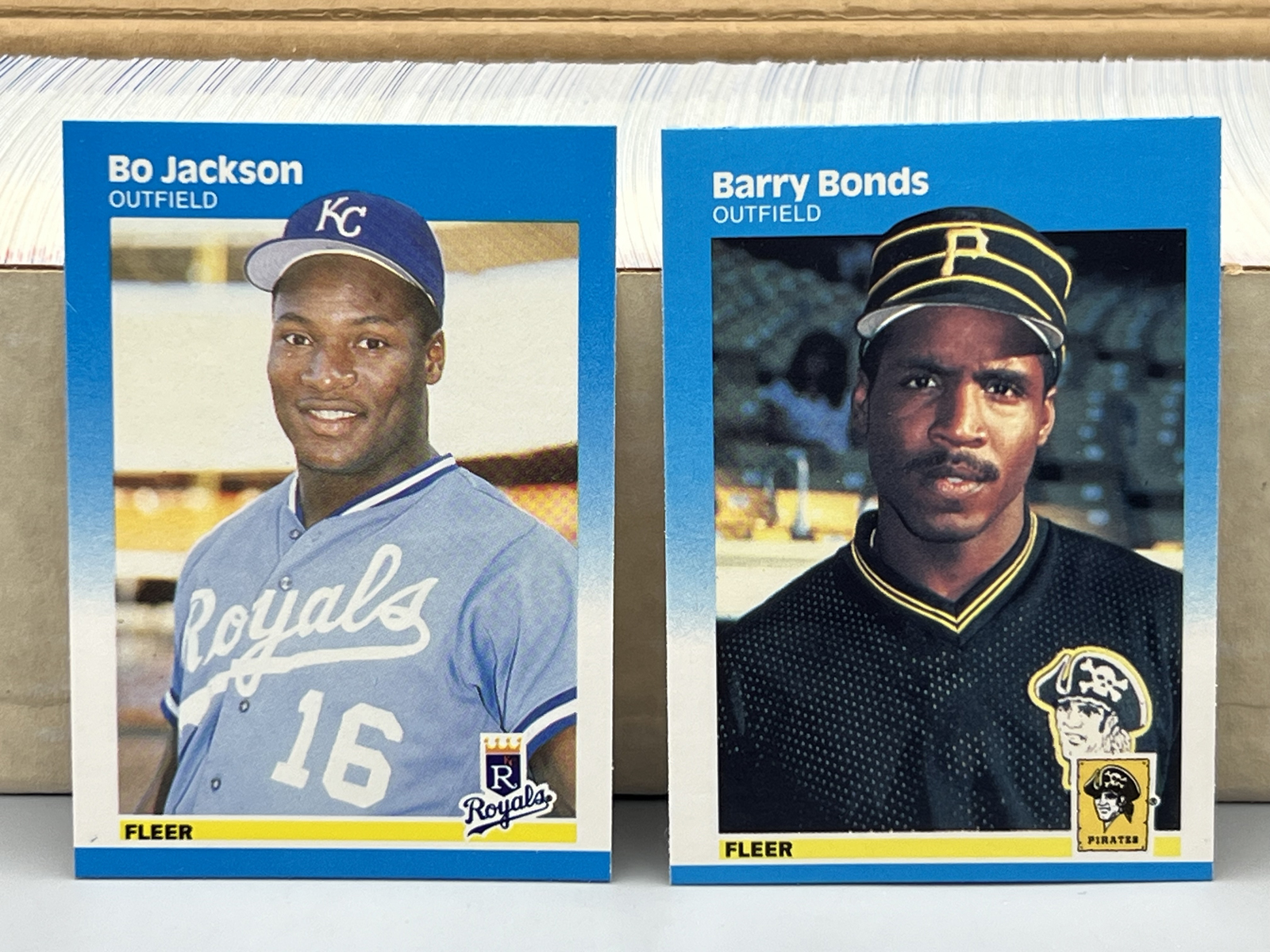 1987 Fleer Baseball Complete Factory Set W/ Barry Bonds, Bo Jackson & Barry Larkin RCs