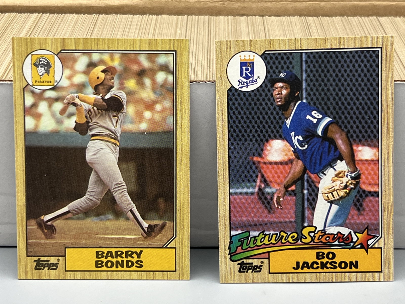 1987 Topps Baseball Complete Set W/ Barry Bonds, Bo Jackson & Barry Larkin RCs