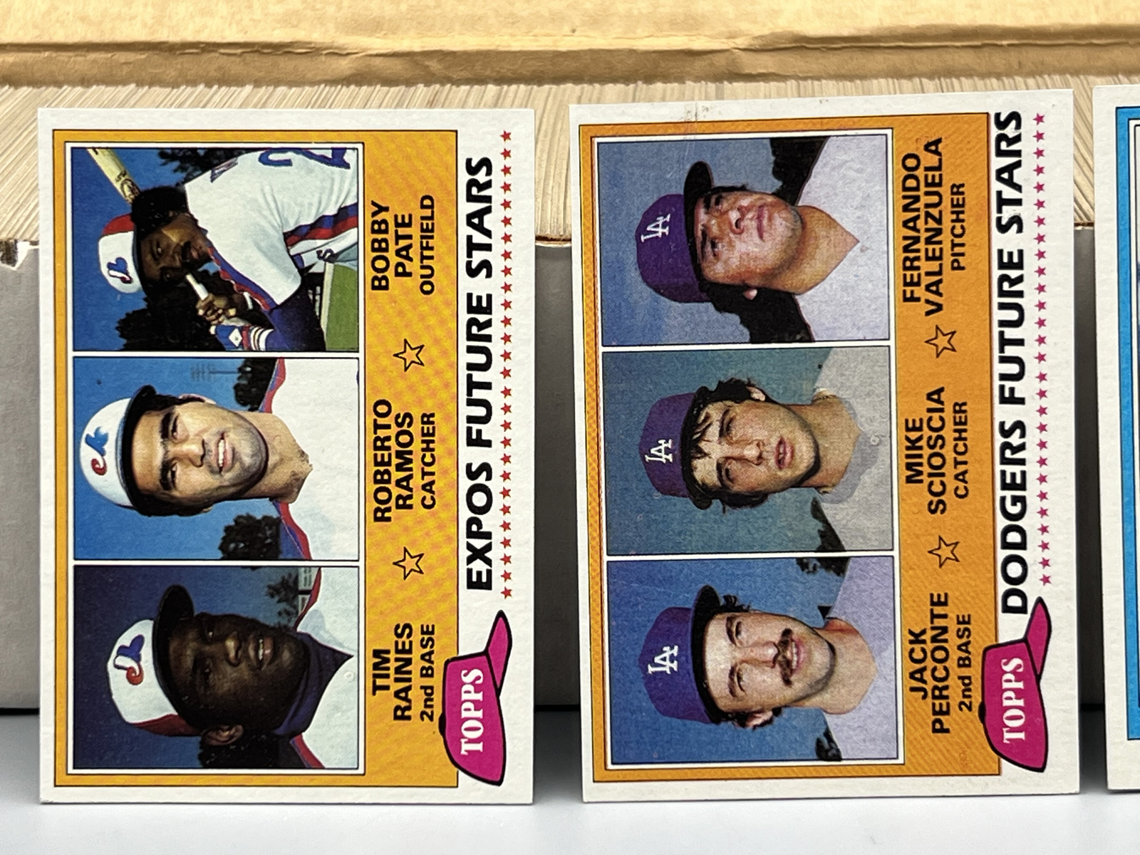 1981 Topps Baseball Complete Set W/ Tim Raines, Fernando Valenzuela, Kirk Gibson & Harold Baines Rookies - Rickey Henderson 2nd Year