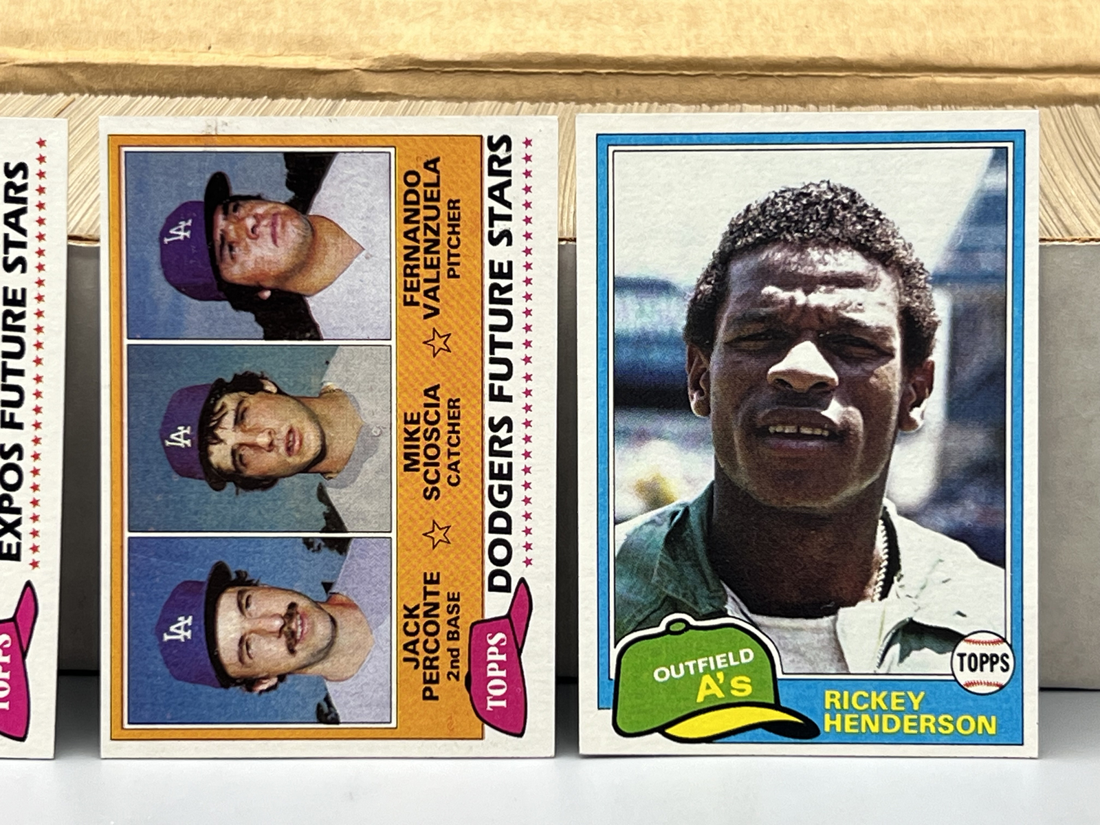 1981 Topps Baseball Complete Set W/ Tim Raines, Fernando Valenzuela, Kirk Gibson & Harold Baines Rookies - Rickey Henderson 2nd Year