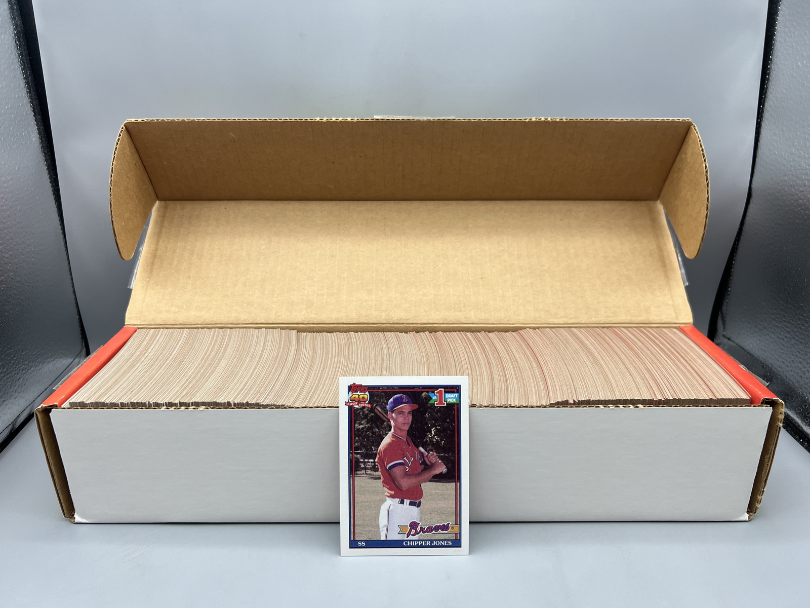1991 Topps Baseball Complete Set W/ Chipper Jones RC
