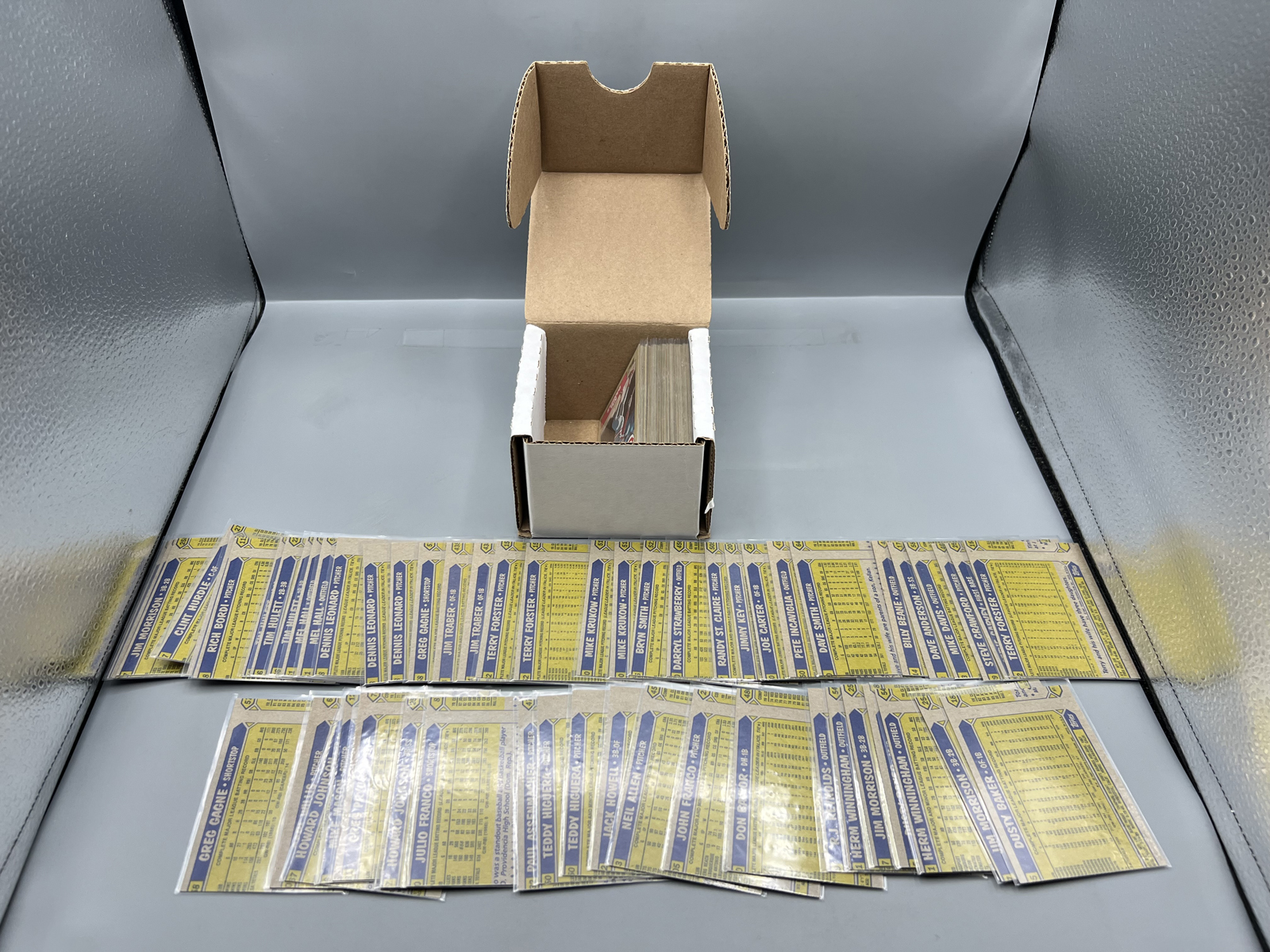 (100+) 1987 Topps Baseball Factory Miscut/Wrong Backs Cards