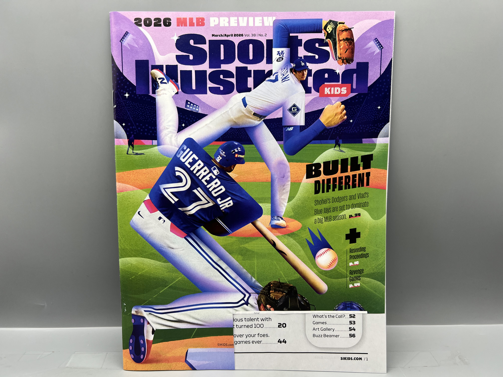 March/April 2026 Sports Illustrated For Kids Magazine W/ Fernando Mendoza RC - Address Cut Off Front