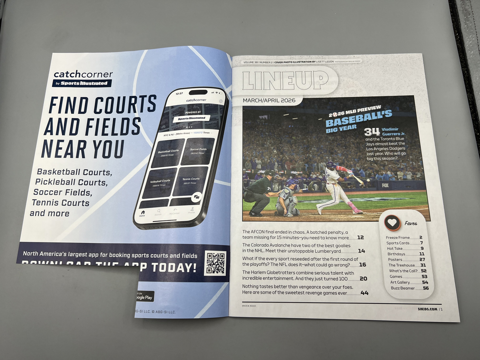 March/April 2026 Sports Illustrated For Kids Magazine W/ Fernando Mendoza RC - Address Cut Off Front