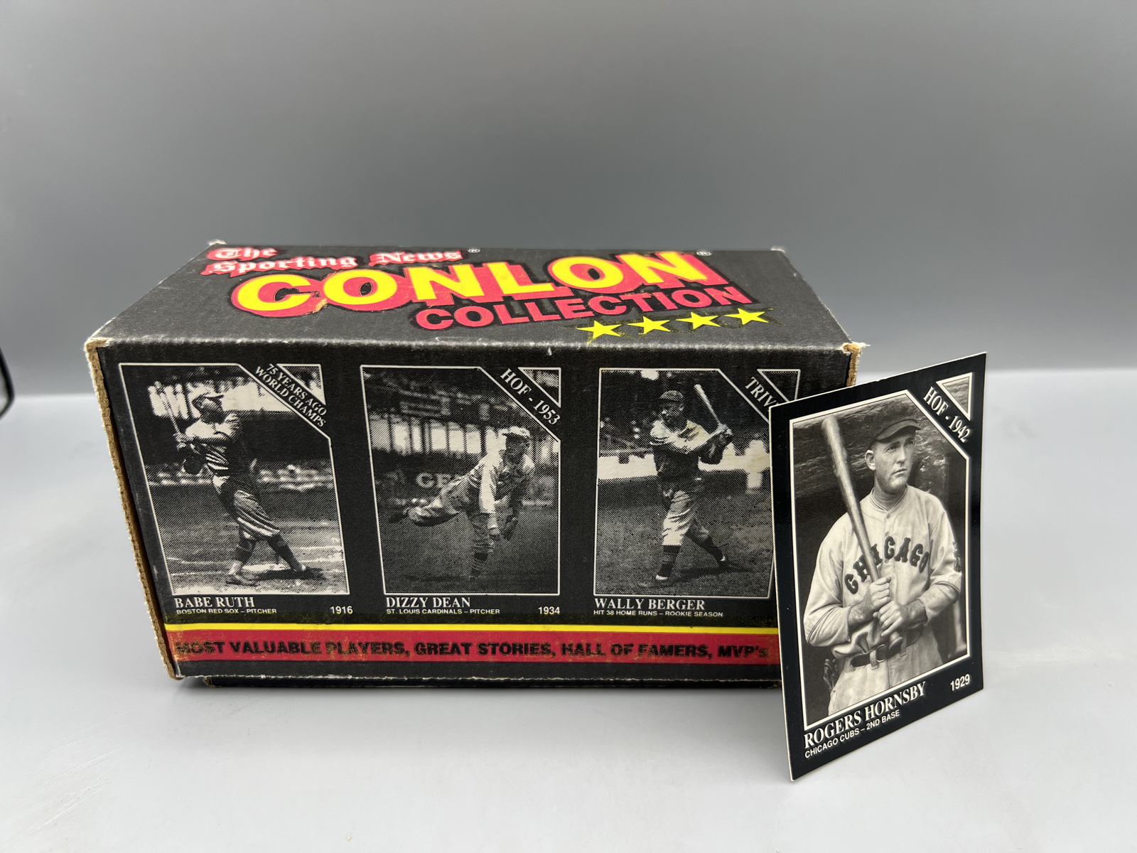 1991 The Sporting News Conlon Collection Baseball Complete Set