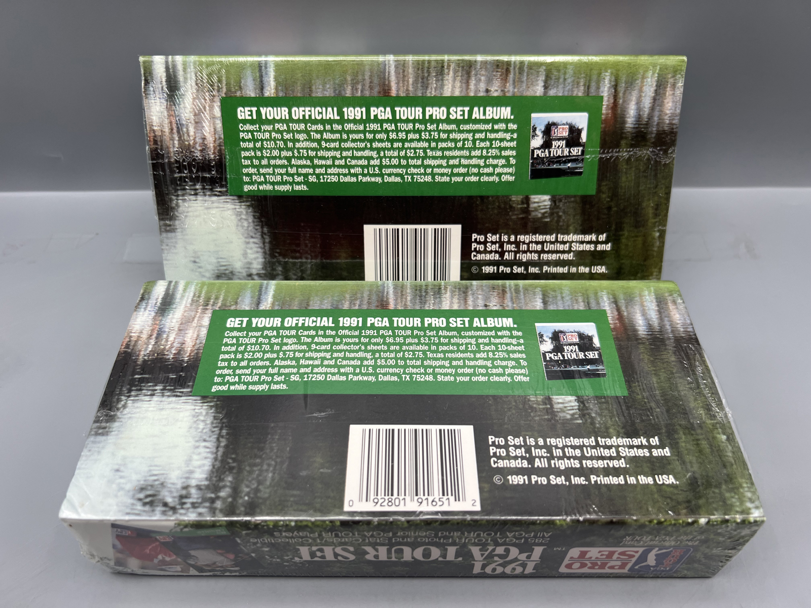 (2) 1991 Pro Set Golf Factory Sealed Sets