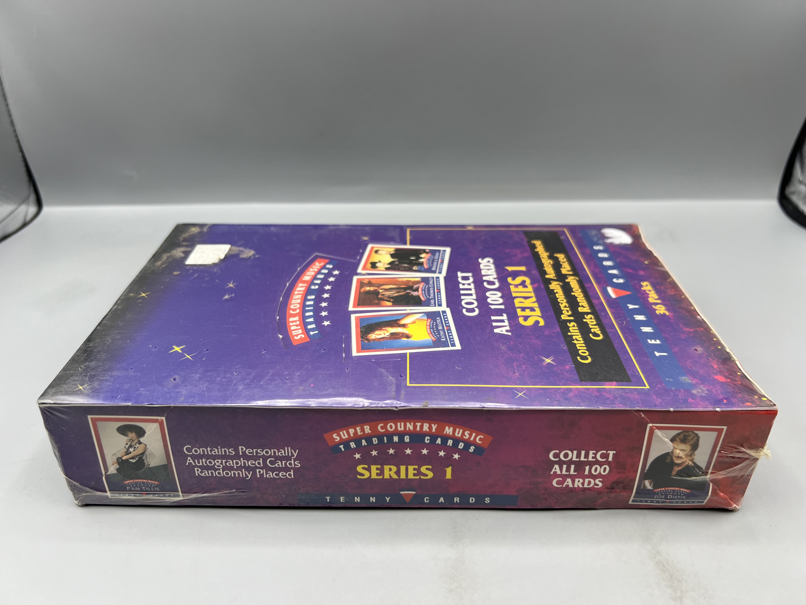 1993 Tenny Cards Super Country Music Series One Factory Sealed Wax Box - Possible autographs