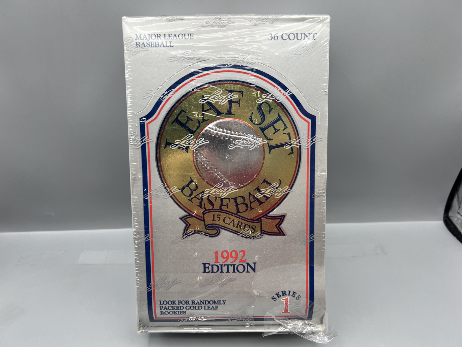 1992 Leaf Series One Baseball Factory Sealed Wax Box