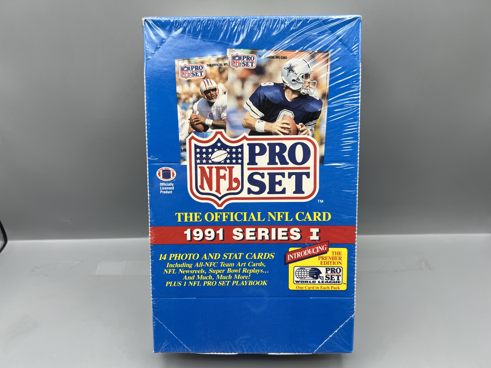1991 Pro Set Series One Football Factory Sealed Wax Box