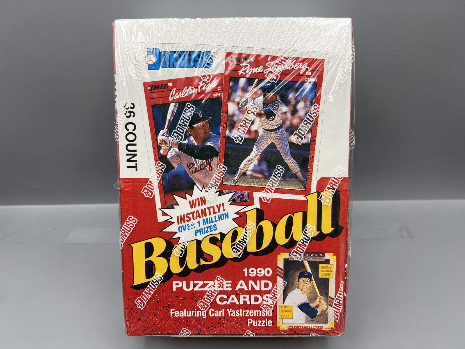 1990 Donruss Baseball Factory Sealed Wax Box