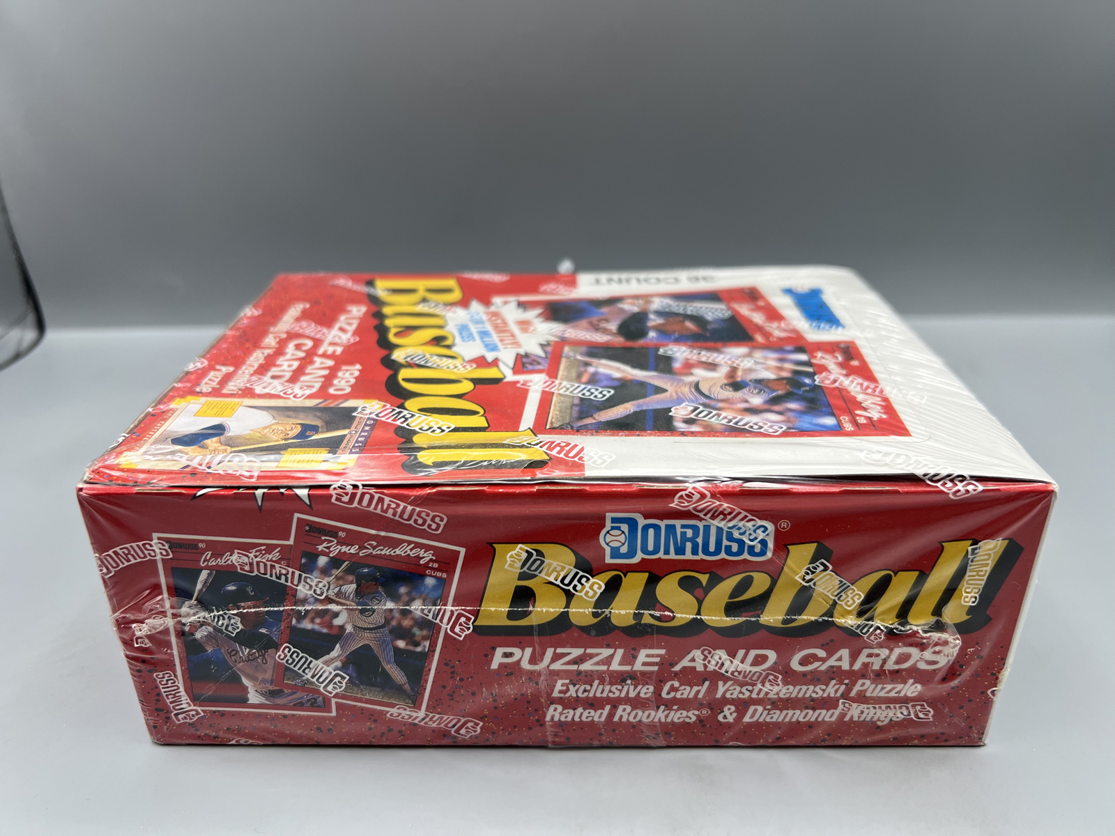1990 Donruss Baseball Factory Sealed Wax Box
