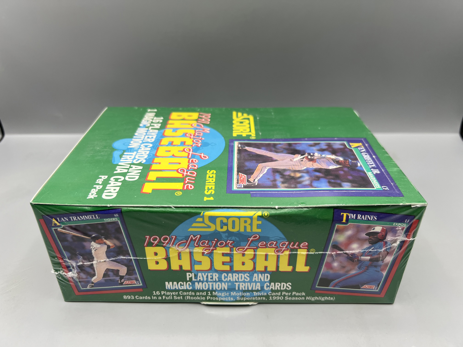 1991 Score Series One Baseball Factory Sealed Wax Box