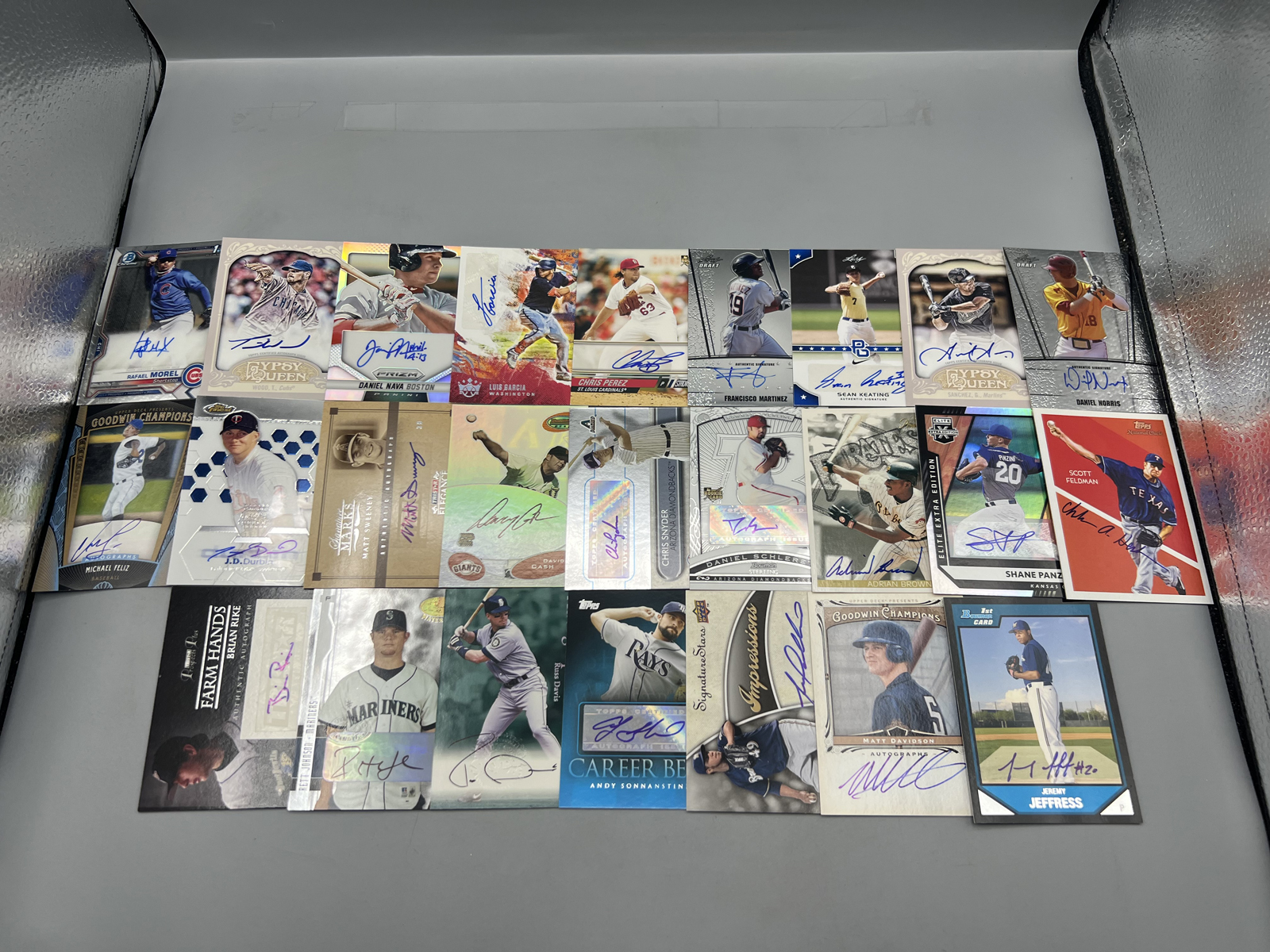 (25) Assorted Baseball Auto Cards