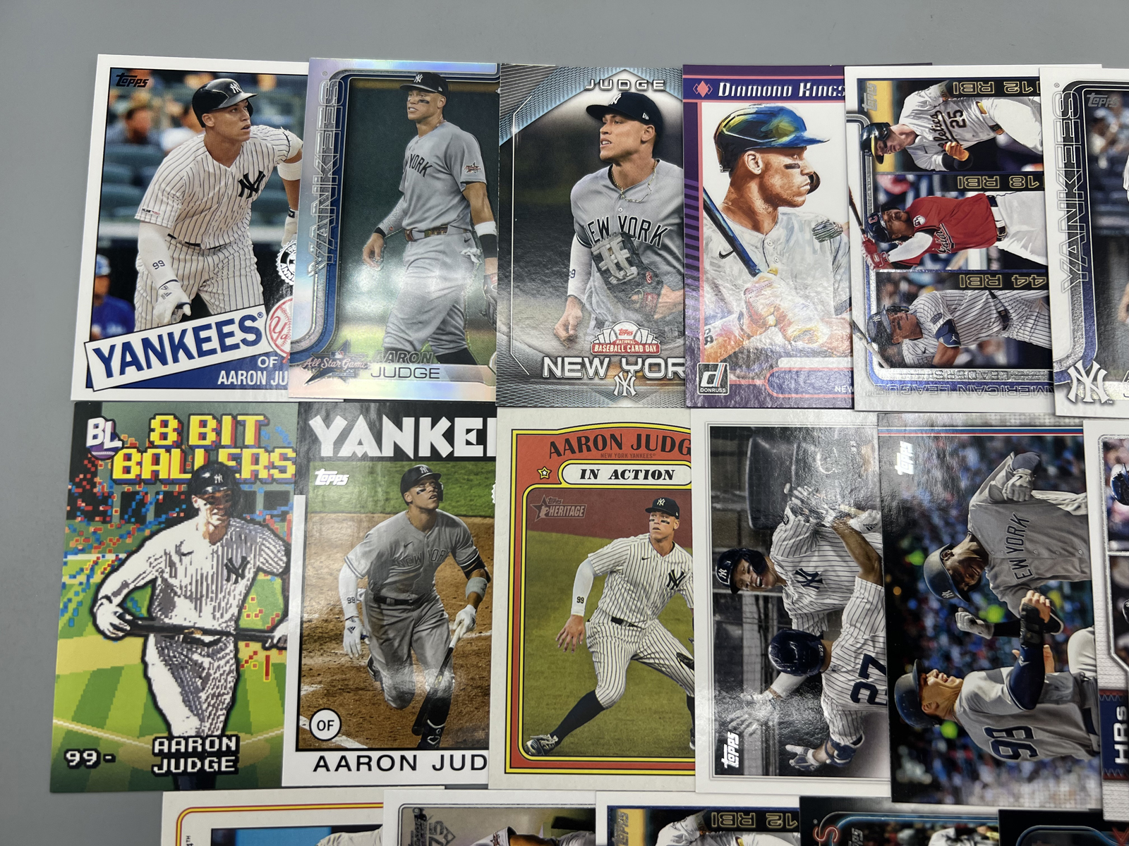 (20) Aaron Judge Baseball Cards