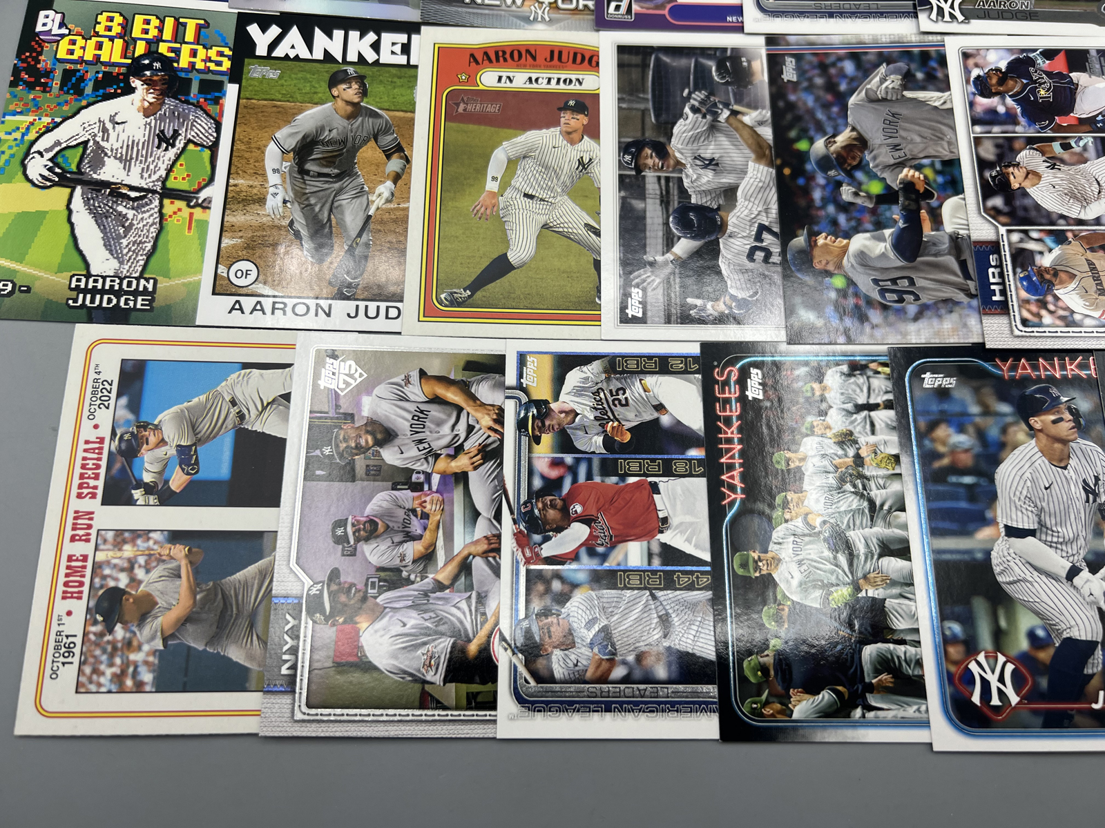 (20) Aaron Judge Baseball Cards