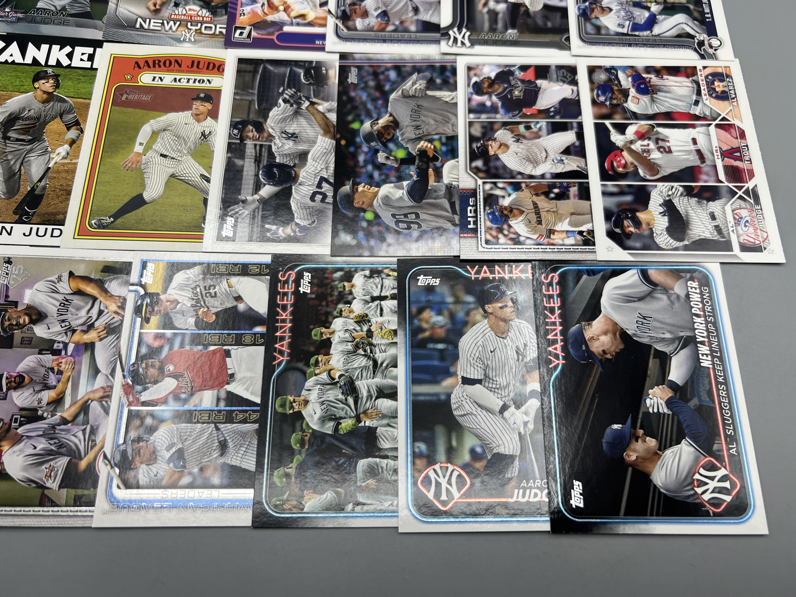 (20) Aaron Judge Baseball Cards
