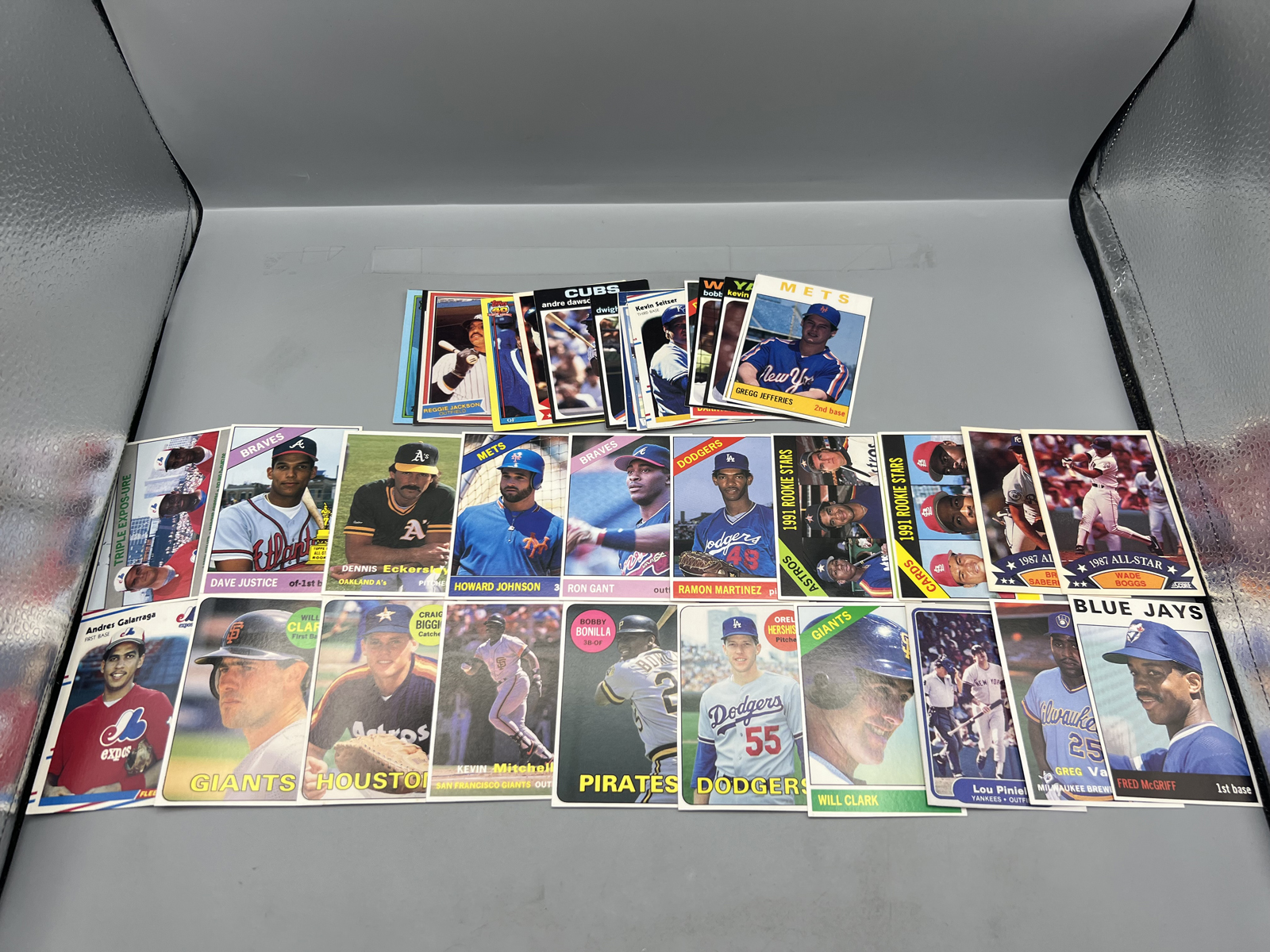 (35) Assorted 1990s Ball Magazine Baseball Cards W/ Stars - Varying Conditions