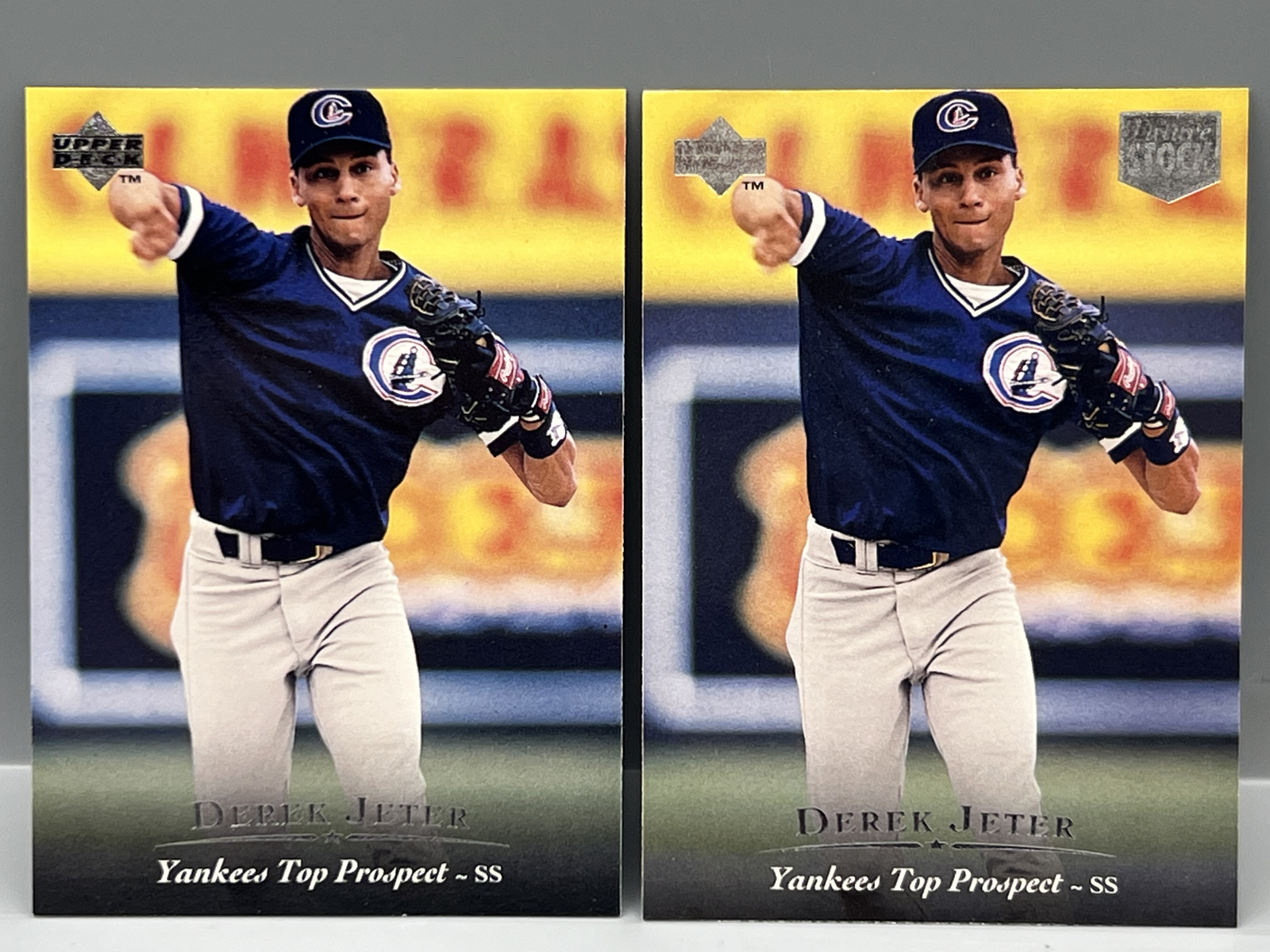 1995 Upper Deck Minor Leagues Derek Jeter #1 & Future Stock Parallel #1