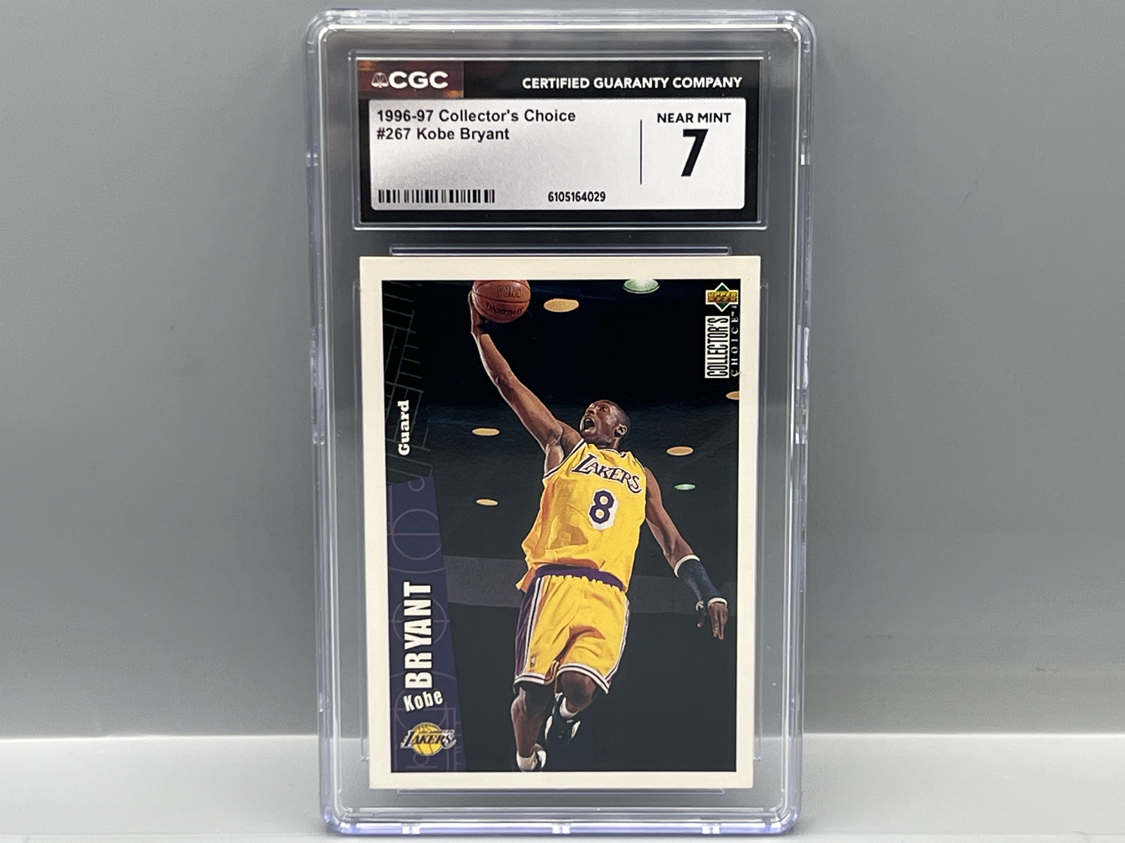 1996-97 Collector's Choice Kobe Bryant RC #267 CGC NM 7