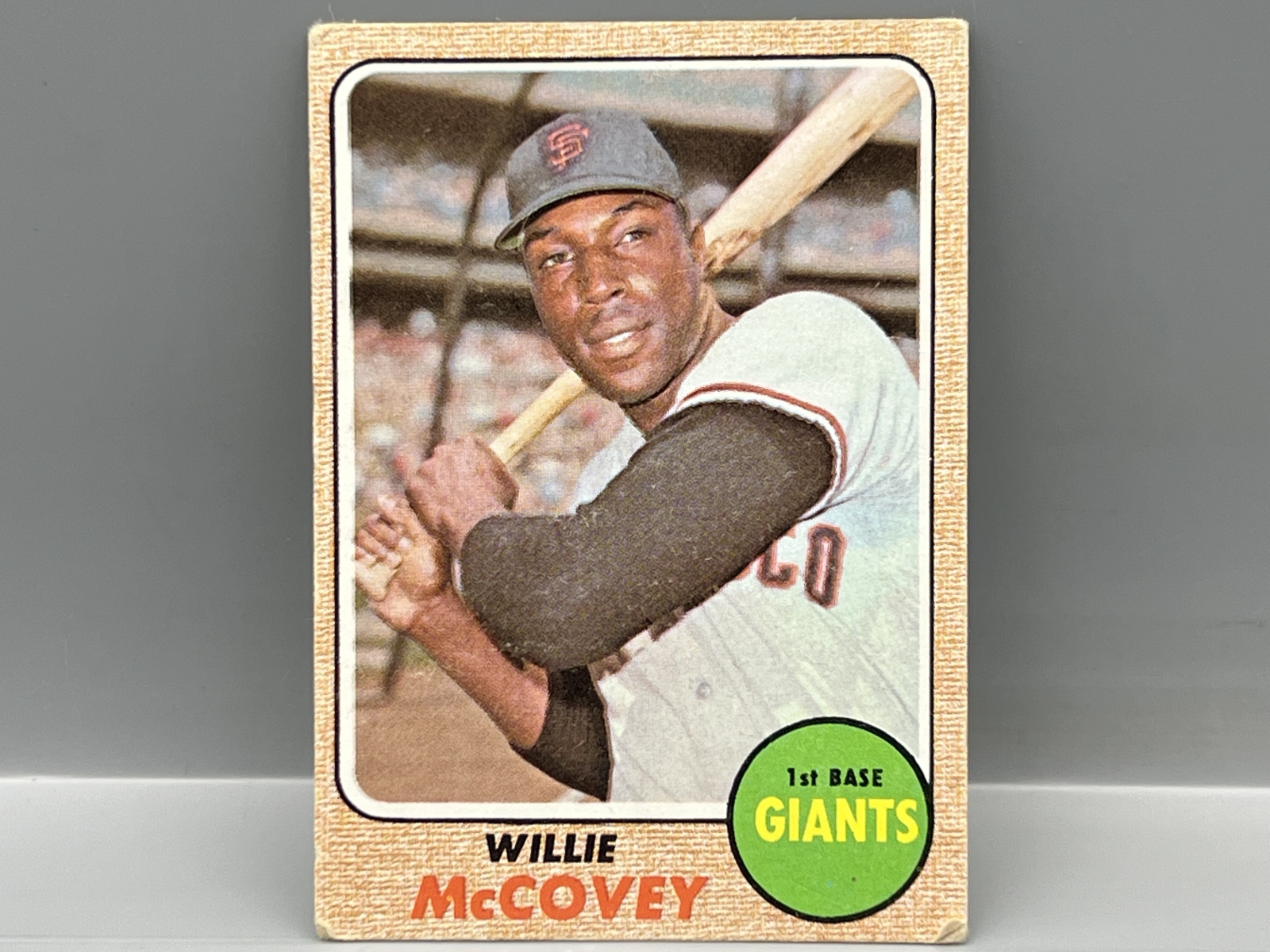 1968 Topps Willie McCovey #290