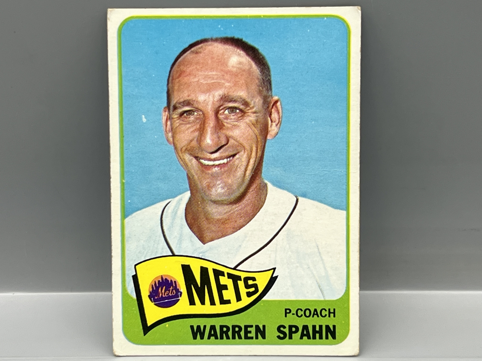 1965 Topps Warren Spahn #205