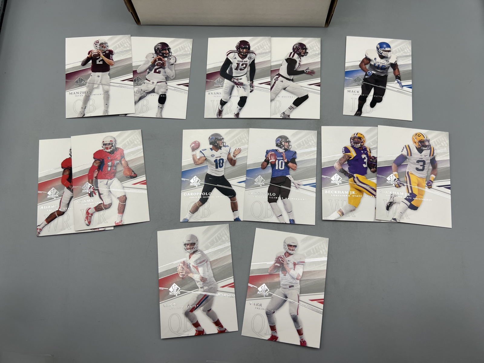 2014 Upper Deck SP Authentic Complete Set W/ Short Prints/Variations - Includes Stars & Rookies