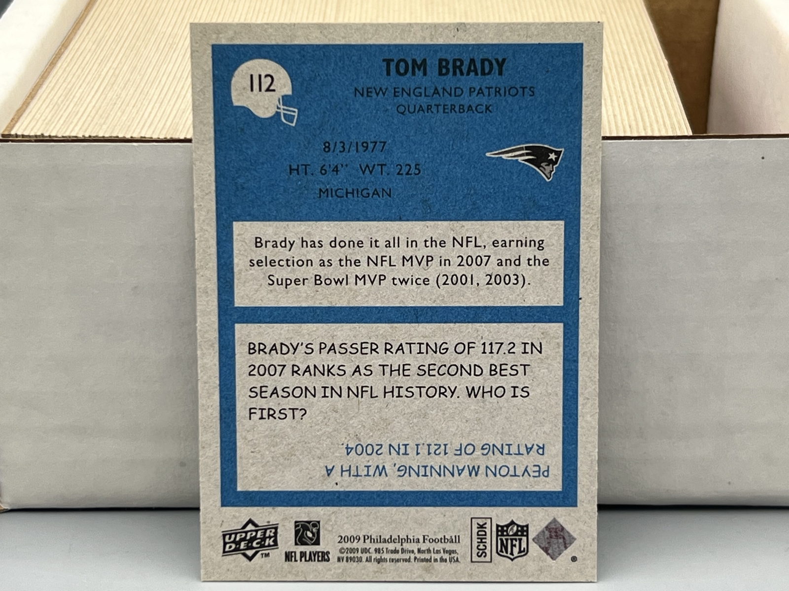 2009 Upper Deck Philadelphia Football Complete Set