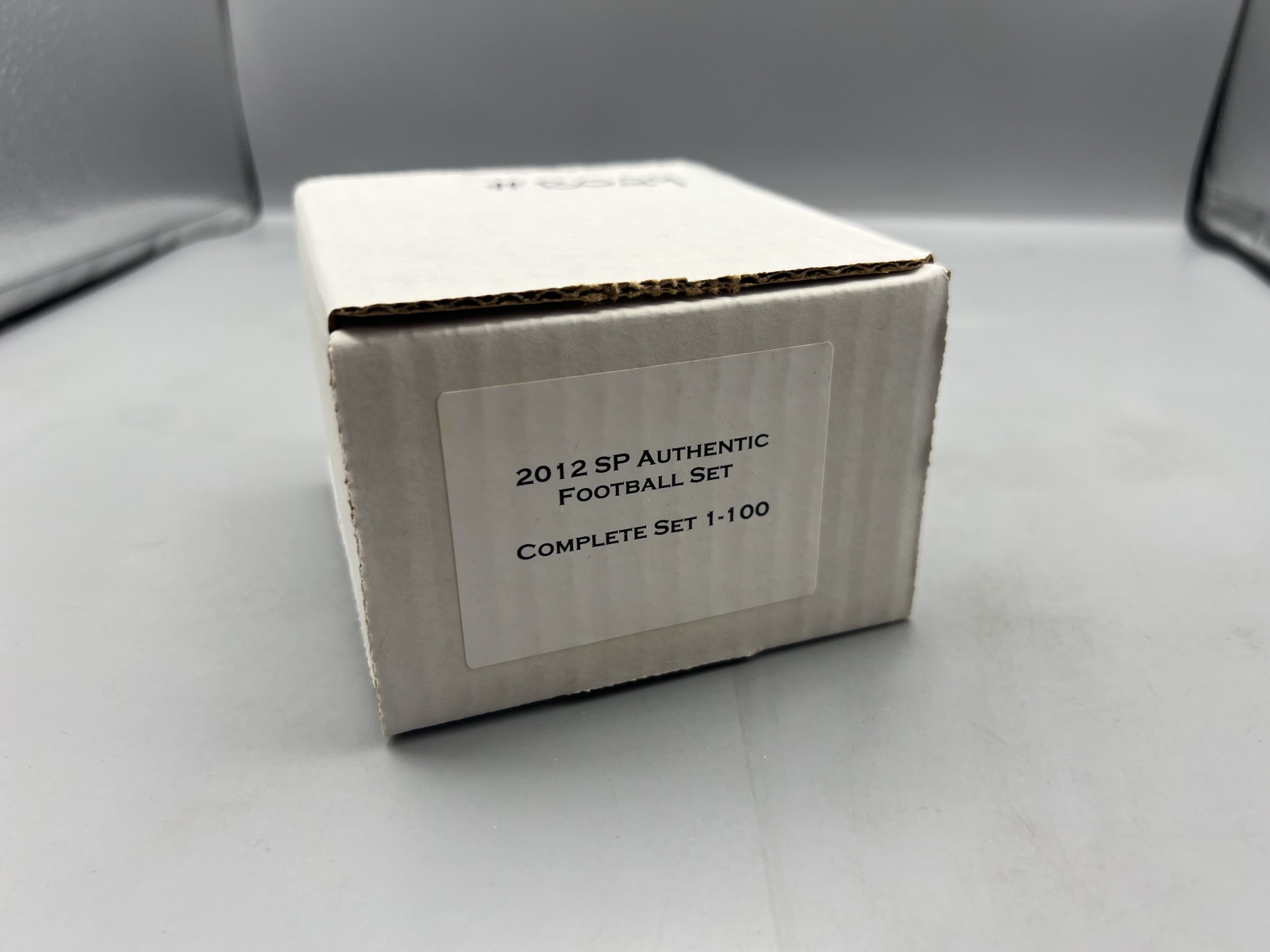 2012 Upper Deck SP Authentic Football Complete 100 Card Set W/ Russell Wilson RC, Kirk Cousins RC, Luke Kuechly RC, & Robert Griffin III RC