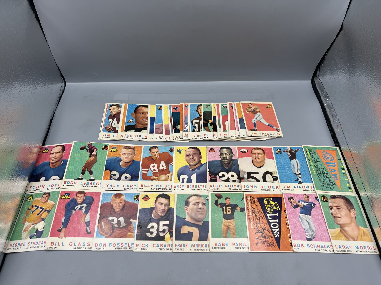 (45+) 1959 Topps Football Cards W/ Stars - Varying Conditions