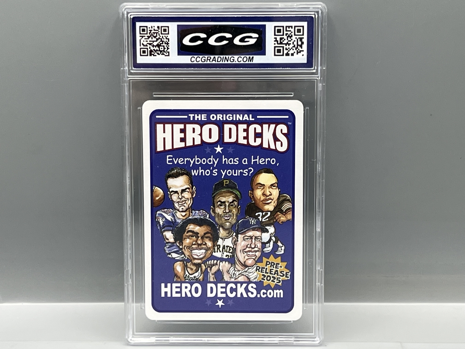 2025-26 Hero Decks Prototype Cooper Flagg Jack of Spades - Slabbed By CCG Grading
