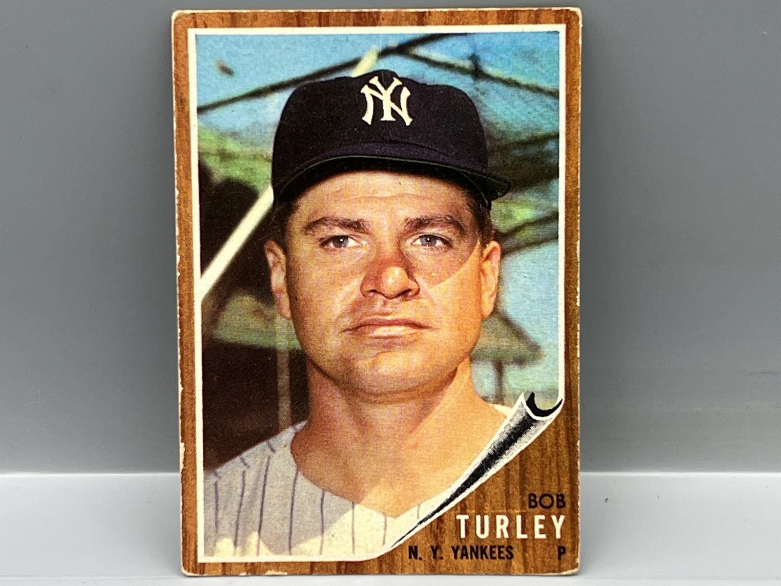 1962 Topps Bob Turley High Number #589