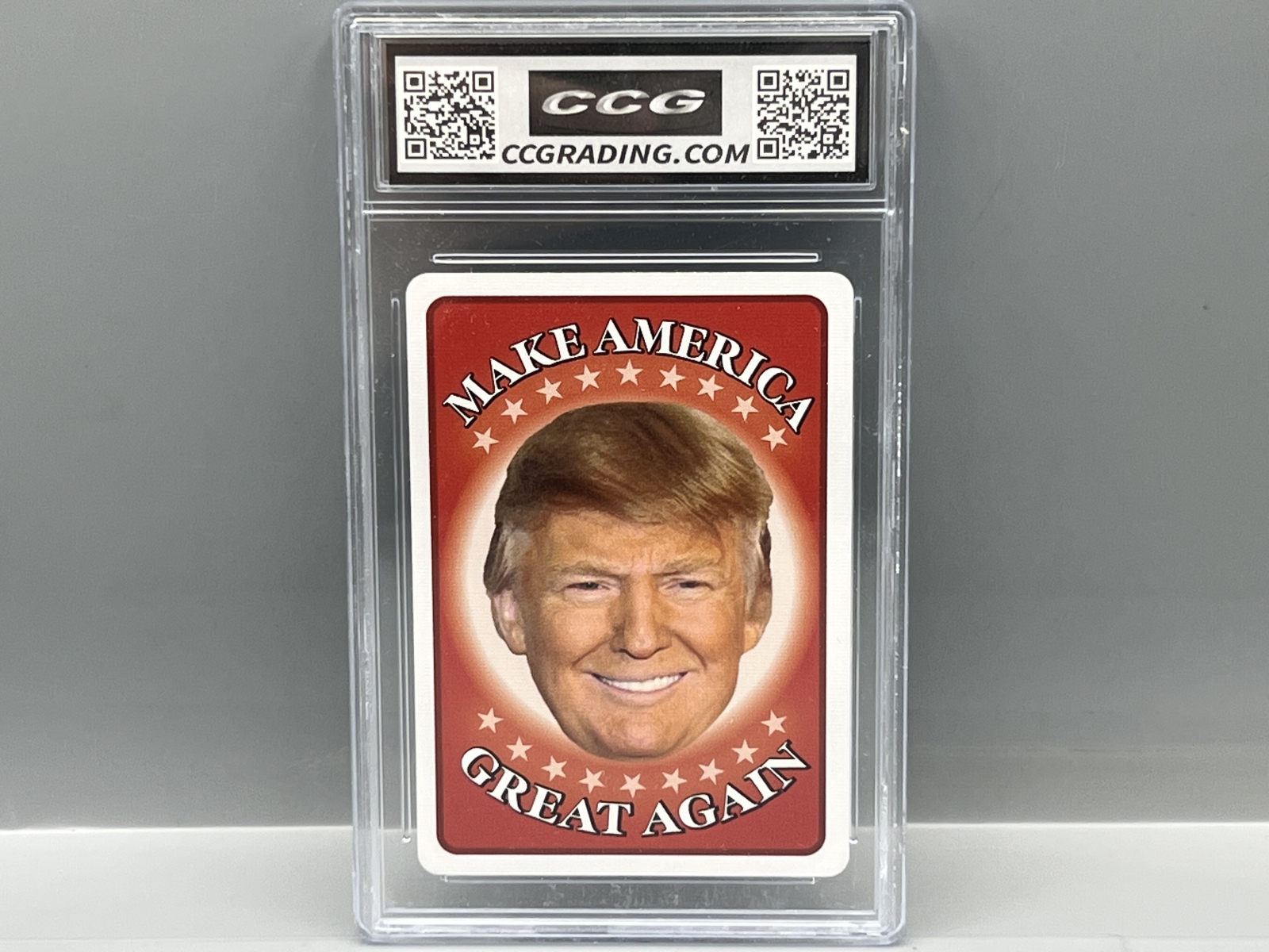2025-26 Hero Decks MAGA Elon Musk Jack of Diamonds - Slabbed By CCG Grading