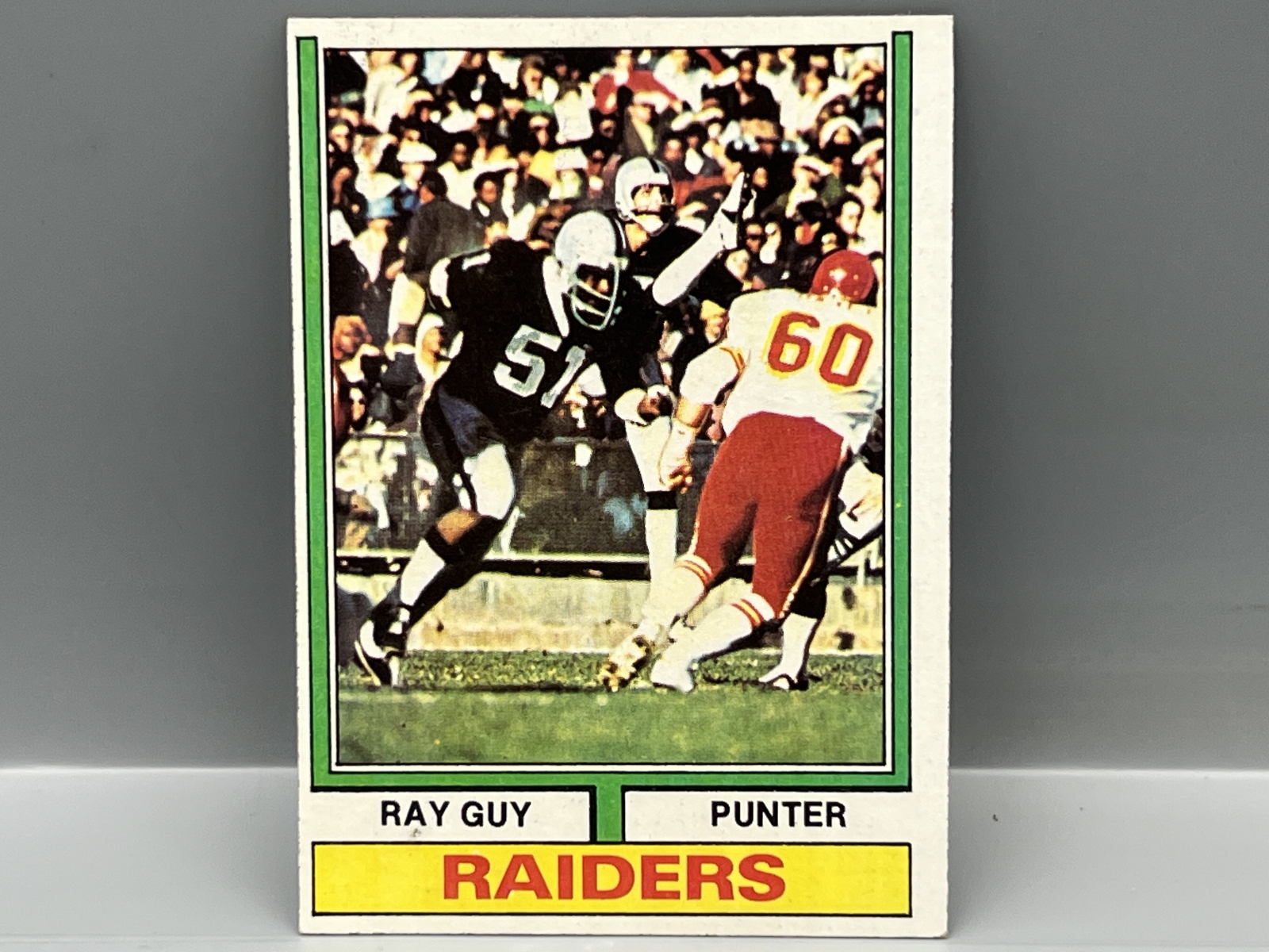 1974 Topps Ray Guy RC #219