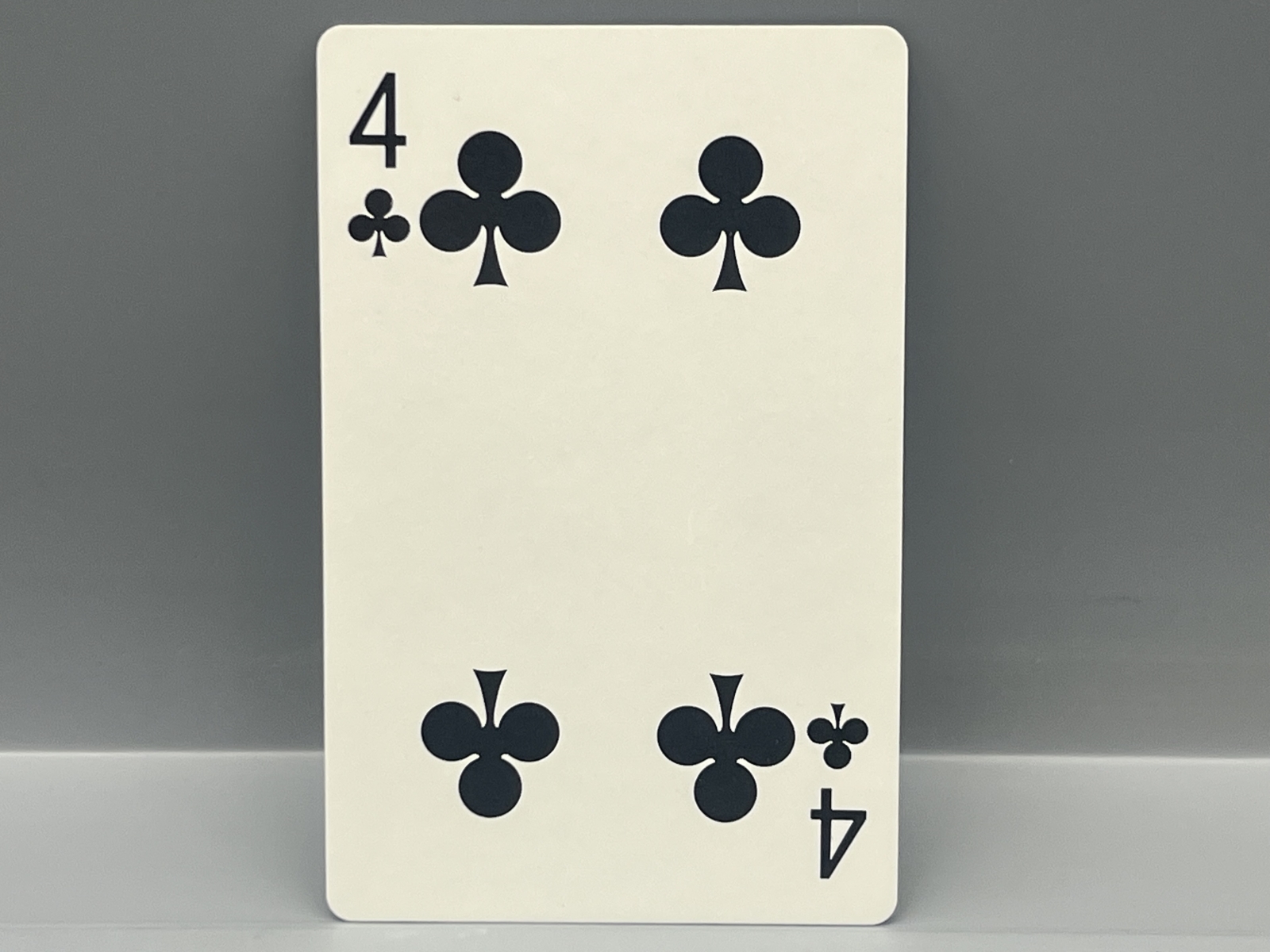 1956 NMMM Marilyn Monroe 4 of Clubs Playing Card