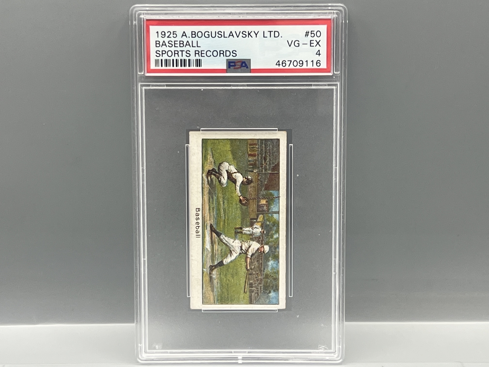 1925 Boguslavsky/Turf Baseball Sports Records George Sisler #50 PSA VG-EX 4 - HOF