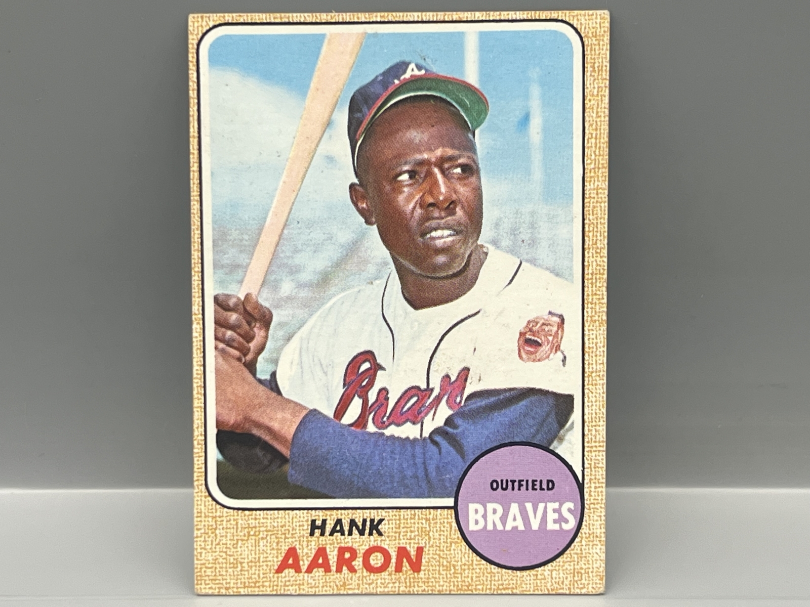 1968 Topps Hank Aaron #110