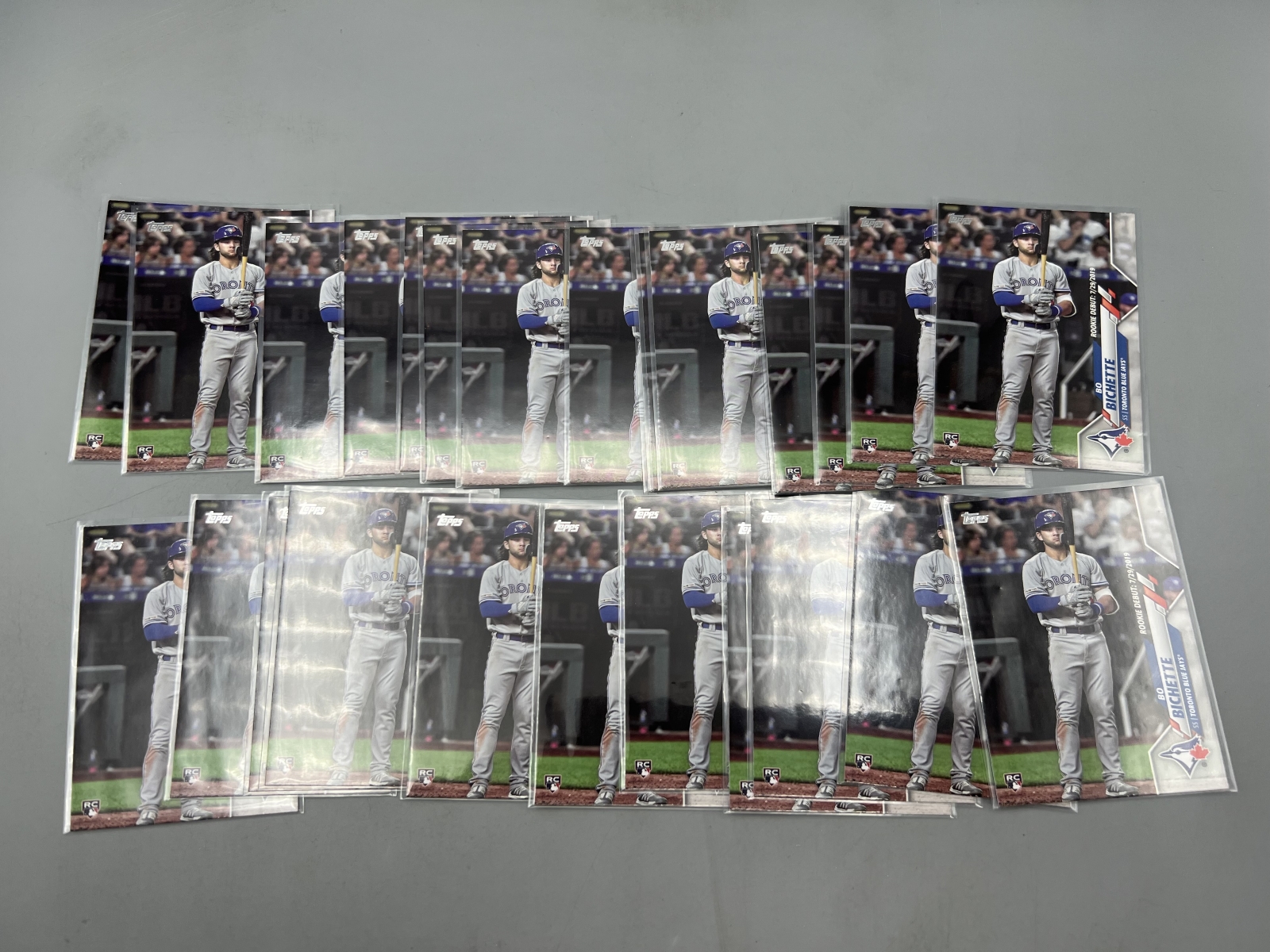 (26) 2020 Topps Update Bo Bichette RCs #U-1