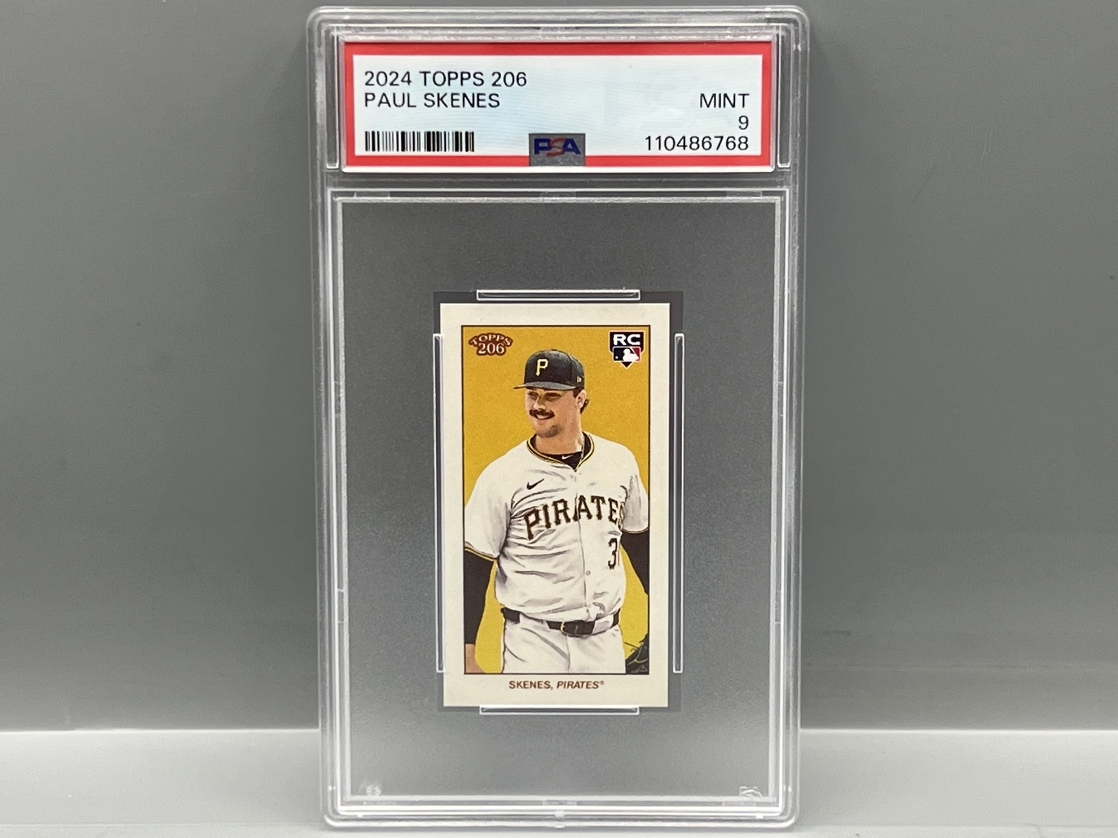 2024 Topps 206 Paul Skenes RC PSA Mint 9