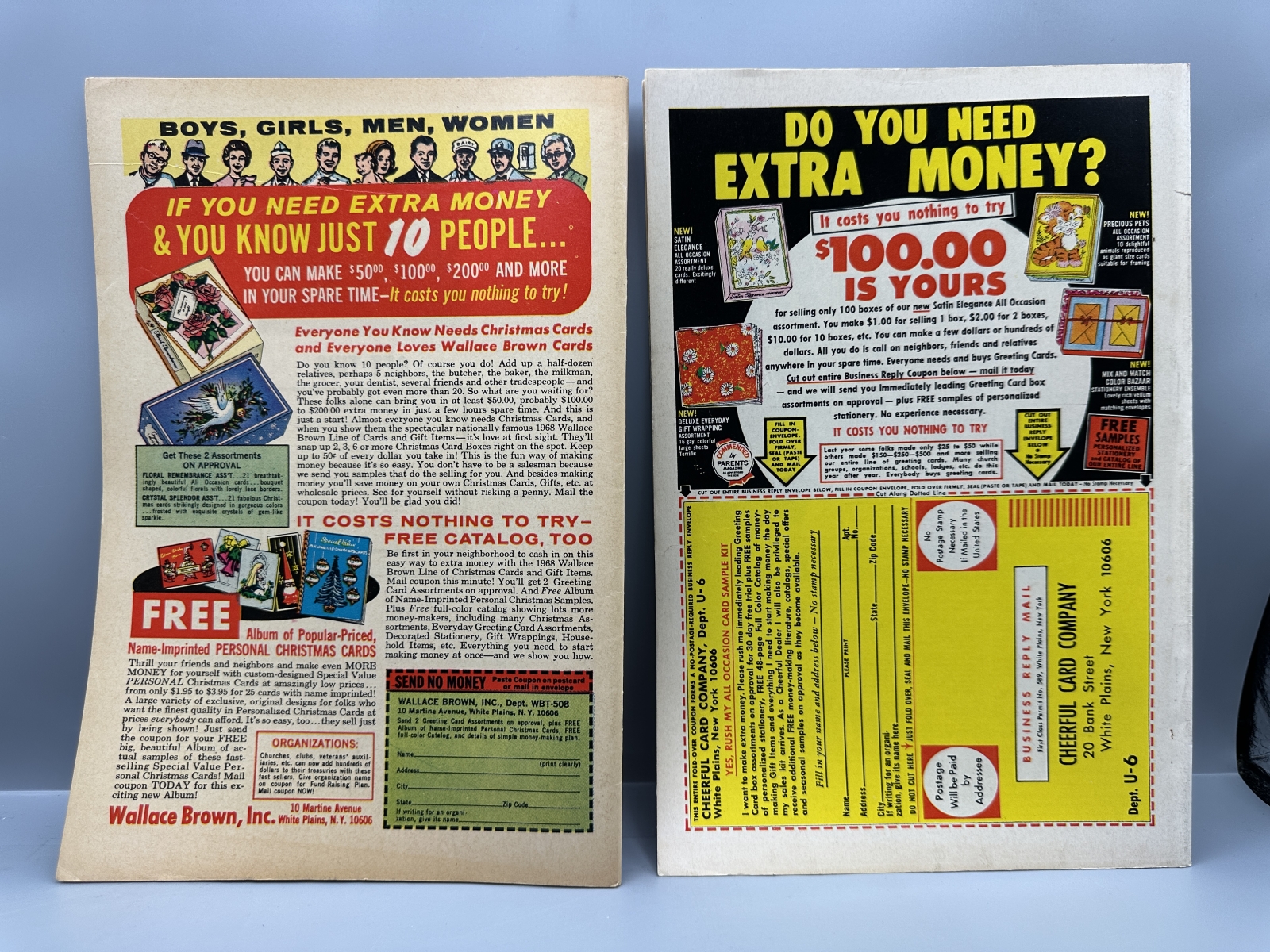 Archie Comics Archie's Joke Book Magazine #130 (1968) and Jughead's Jokes #11 (1969) - Includes CBS Saturday morning cartoon advertisement