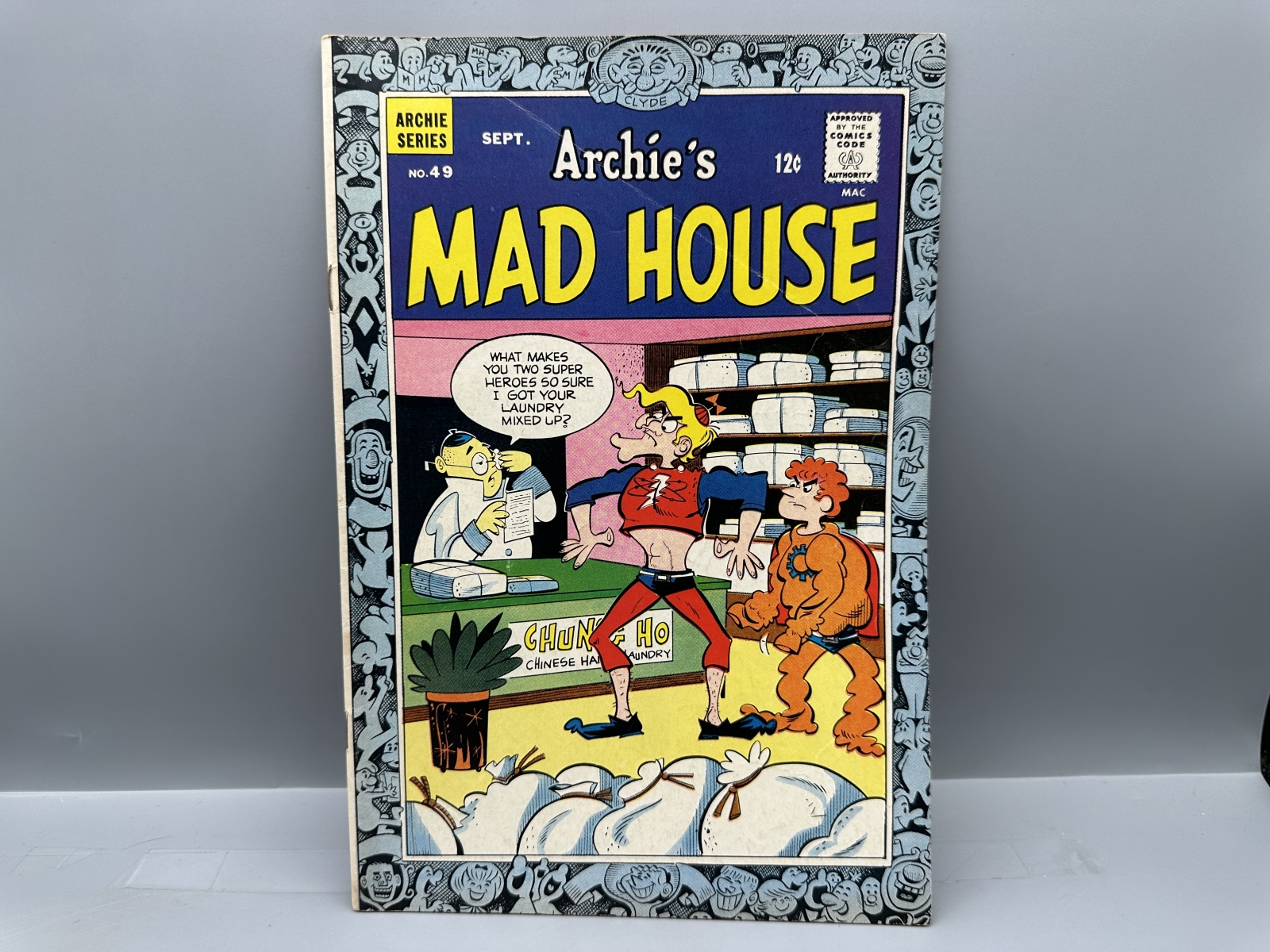 Archie Comics Archie's Mad House #49 (1966), Mad House #64 (1968), and Mad House Ma-ad Jokes #70 (1969) - Early Sabrina the Teenage Witch ap
