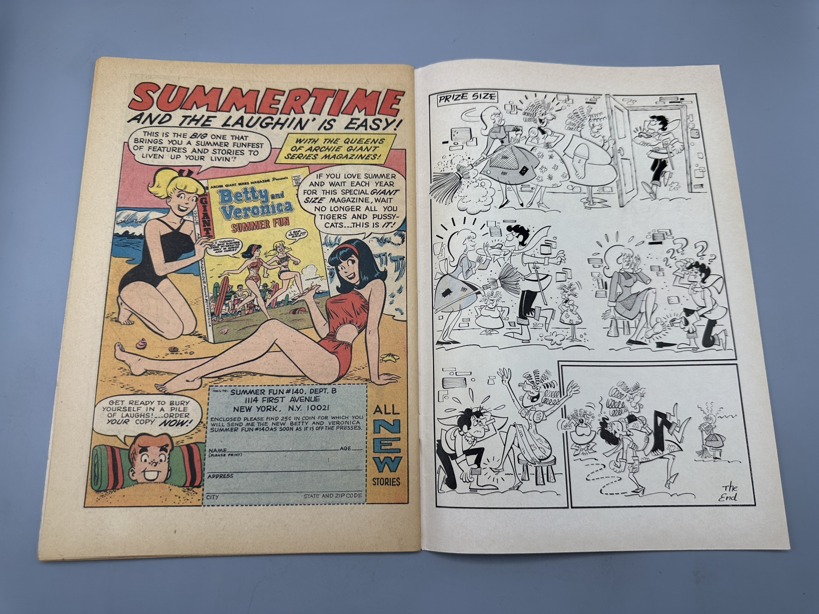 Archie Comics Archie's Mad House #49 (1966), Mad House #64 (1968), and Mad House Ma-ad Jokes #70 (1969) - Early Sabrina the Teenage Witch ap