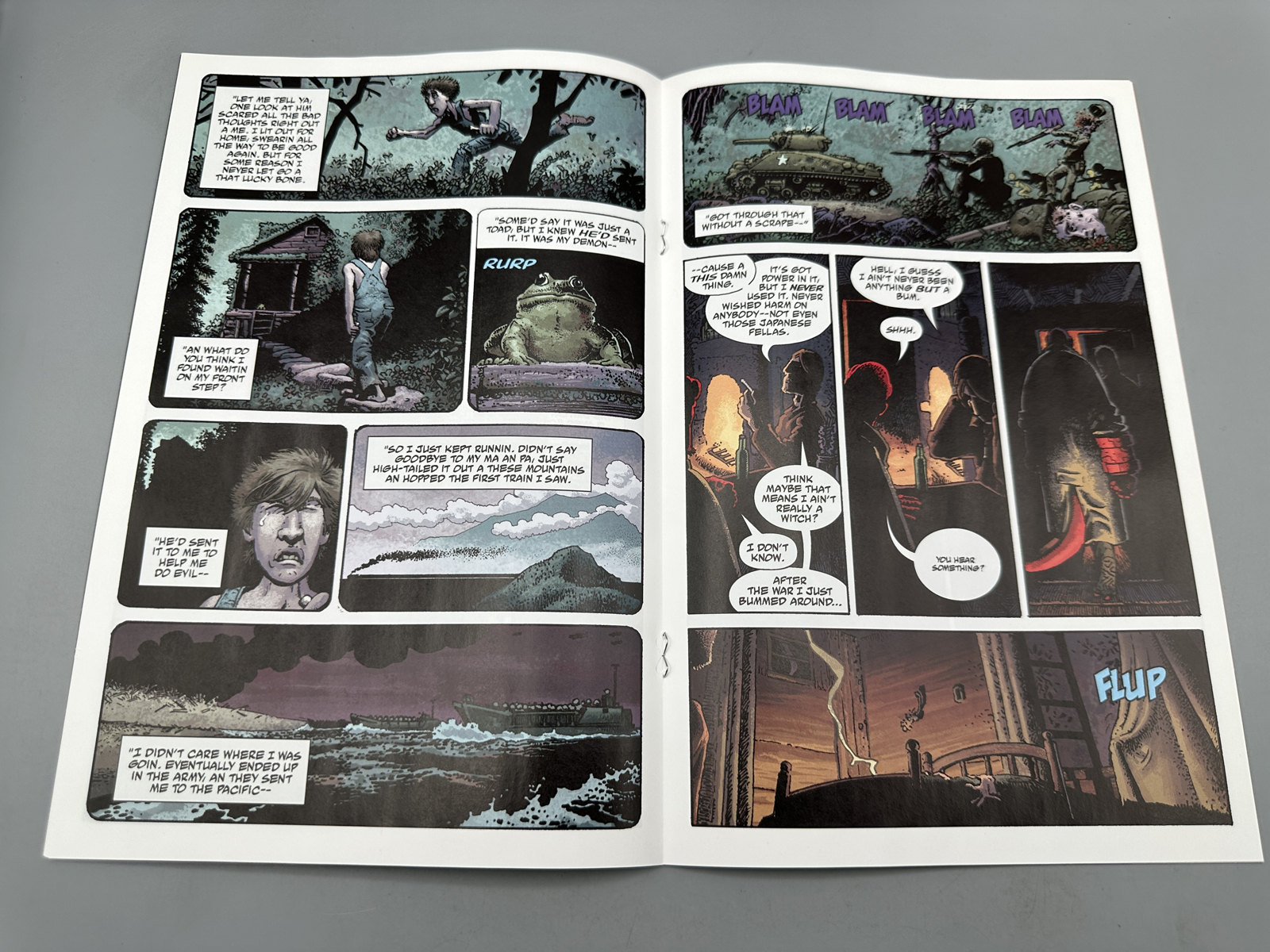 Dark Horse Comics Hellboy: The Crooked Man #1-3 (2008) - Complete limited series - Richard Corben art - First appearance of The Crooked Man