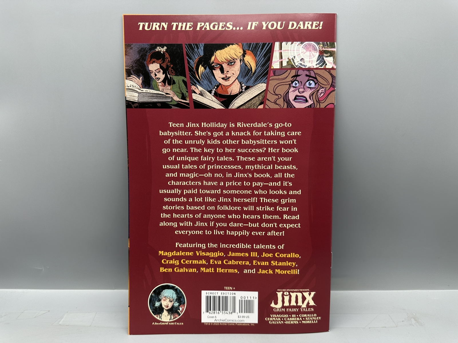 Archie Horror Chilling Adventures Presents Jinx Grim Fairy Tales #1 Variants and Weirder Mysteries #1 (2022)