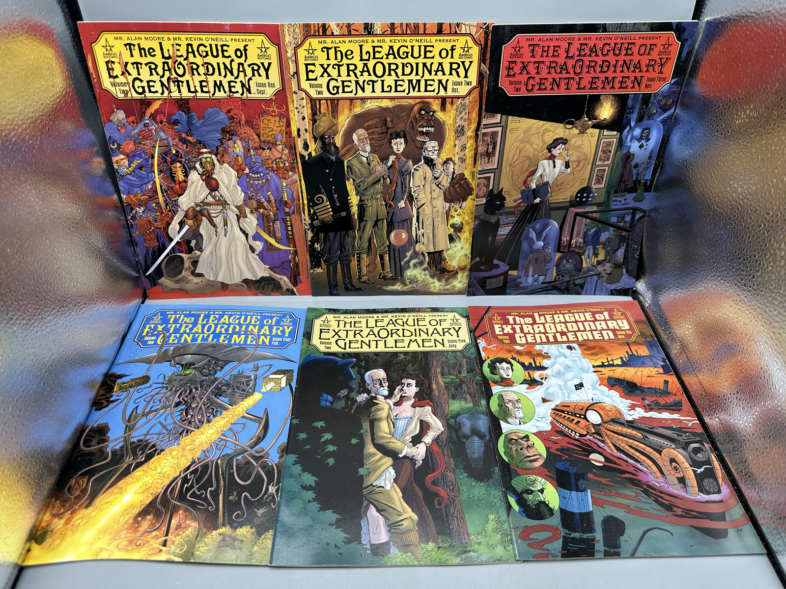 America's Best Comics The League of Extraordinary Gentlemen Volume Two #1-6 (2002-2003) - Complete six-issue set - Alan Moore story and Kevi