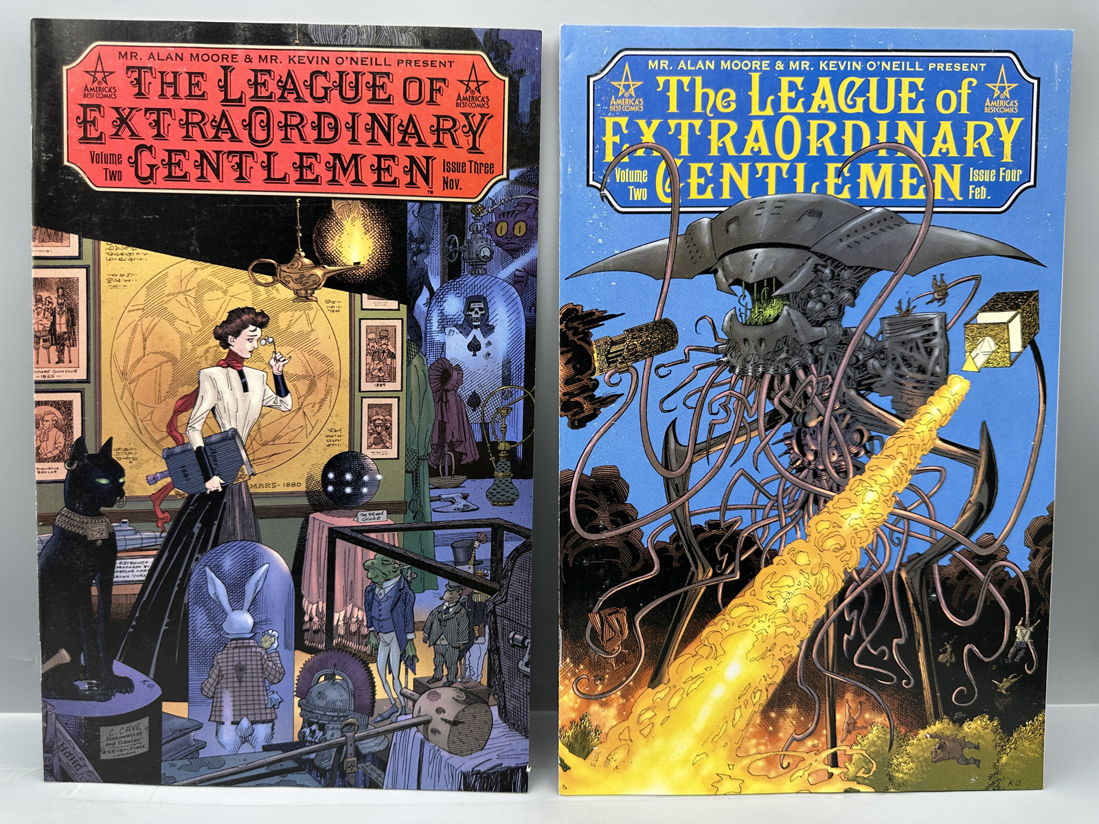 America's Best Comics The League of Extraordinary Gentlemen Volume Two #1-6 (2002-2003) - Complete six-issue set - Alan Moore story and Kevi