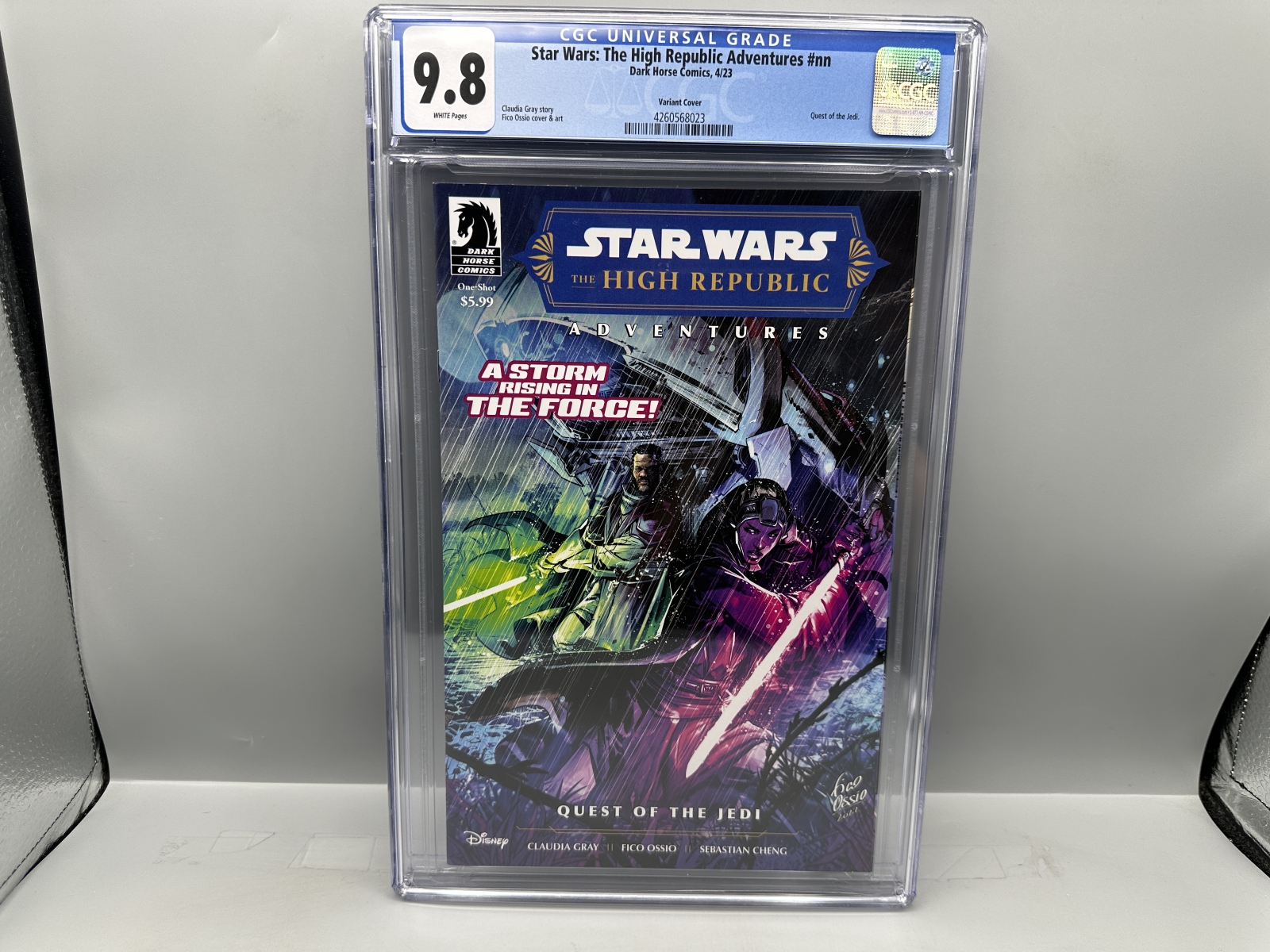 Dark Horse Comics Star Wars: The High Republic Adventures #nn (2023) CGC 9.8 - Quest of the Jedi One-Shot - Variant Cover - Fico Ossio art