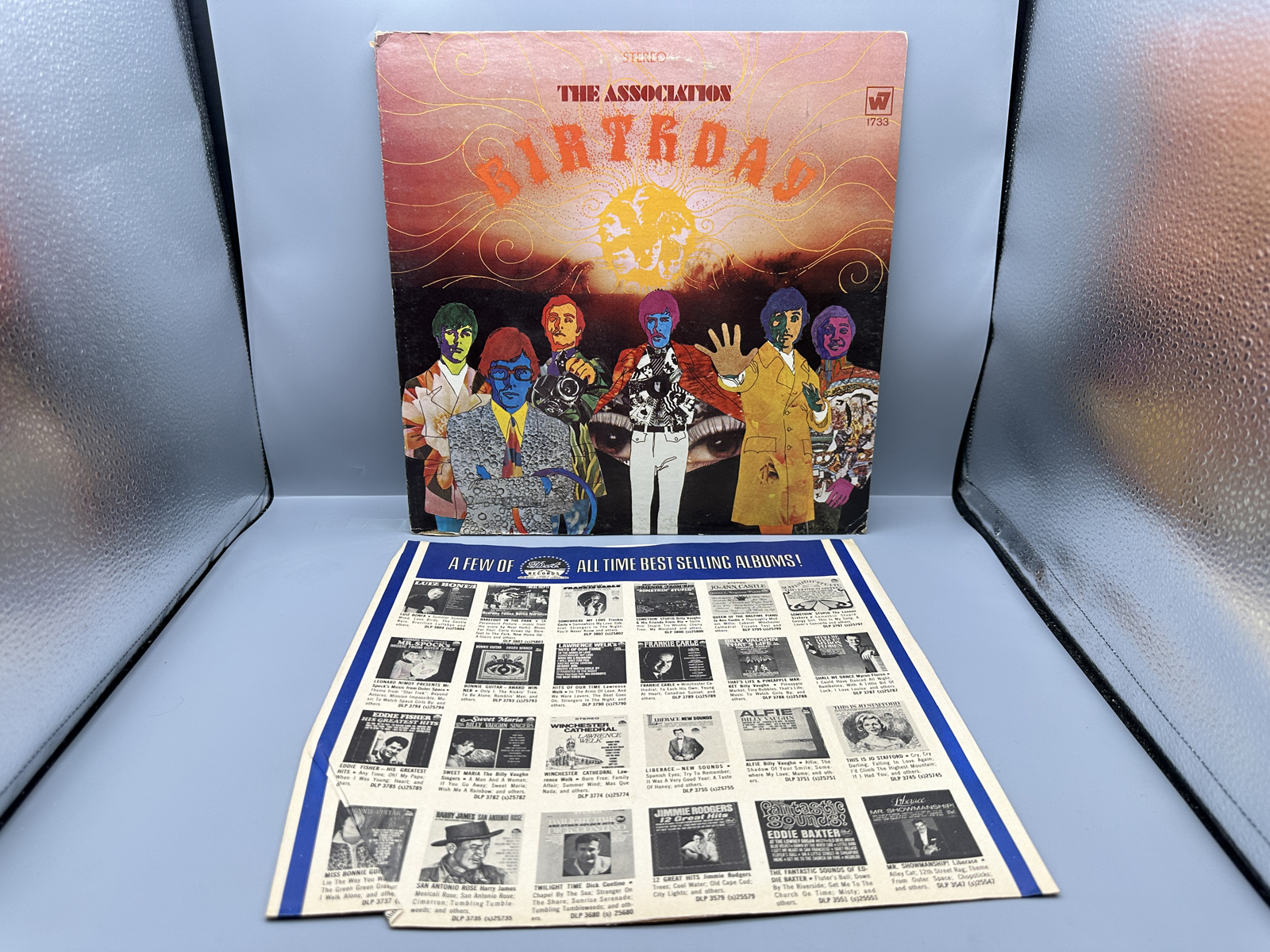 1968 Warner Bros Seven Arts Records The Association Birthday Vinyl Album - WS 1733