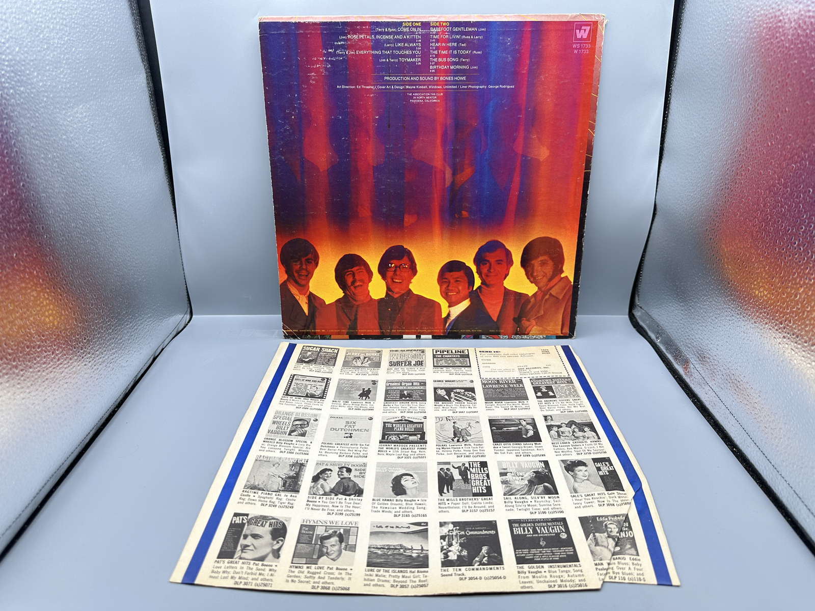 1968 Warner Bros Seven Arts Records The Association Birthday Vinyl Album - WS 1733