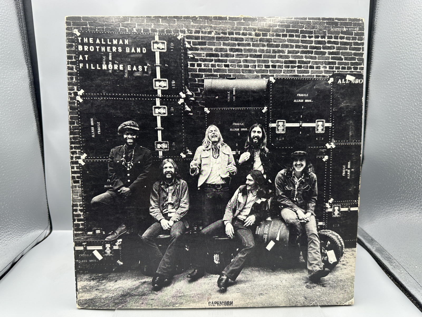 Capricorn Records The Allman Brothers Band At Fillmore East 2-LP Vinyl Album (1971) SD 2-802 - Richmond, Indiana pressing - Includes vintage