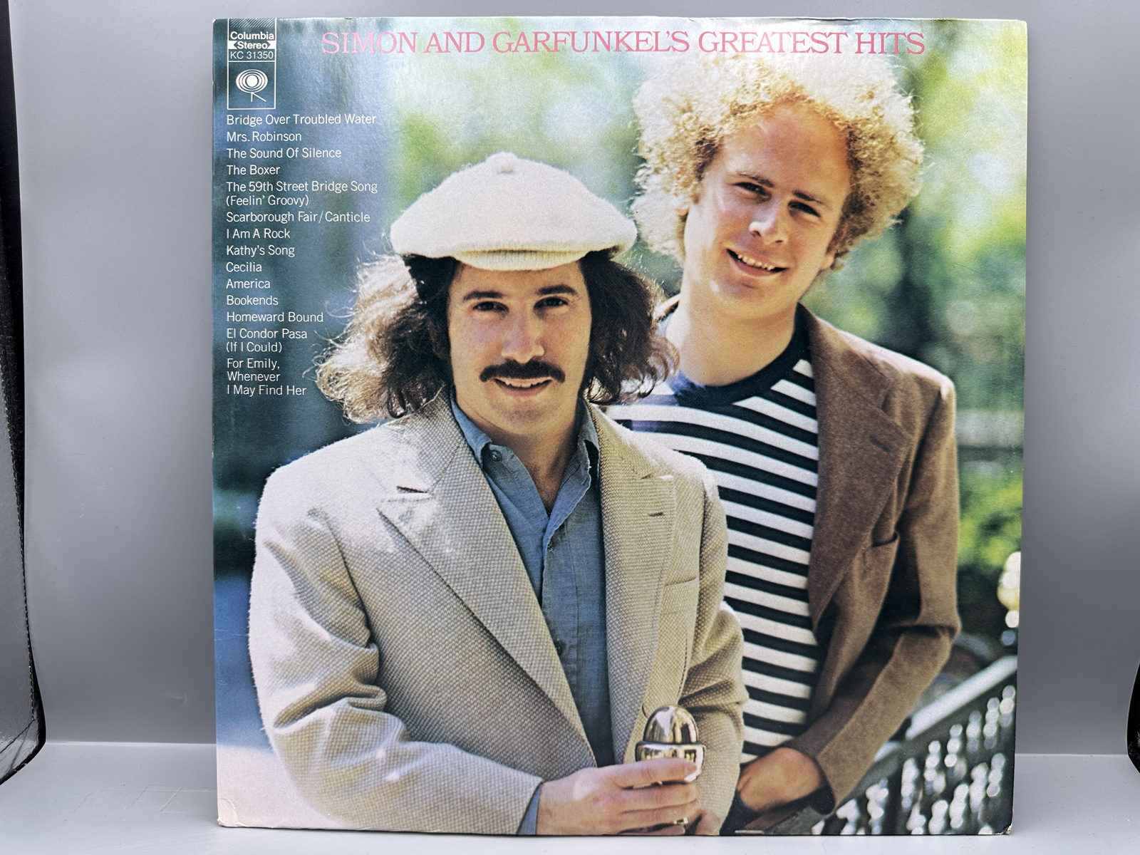 1972 Columbia Records Simon and Garfunkel's Greatest Hits Vinyl Album - KC 31350